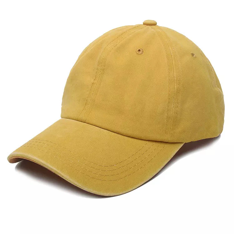 Hazy Blue Luca Unisex Cotton Sports Cap - Image 5