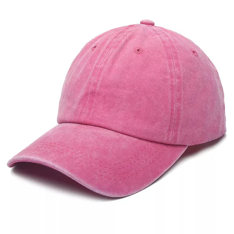 Hazy Blue Luca Unisex Cotton Sports Cap - Image 6