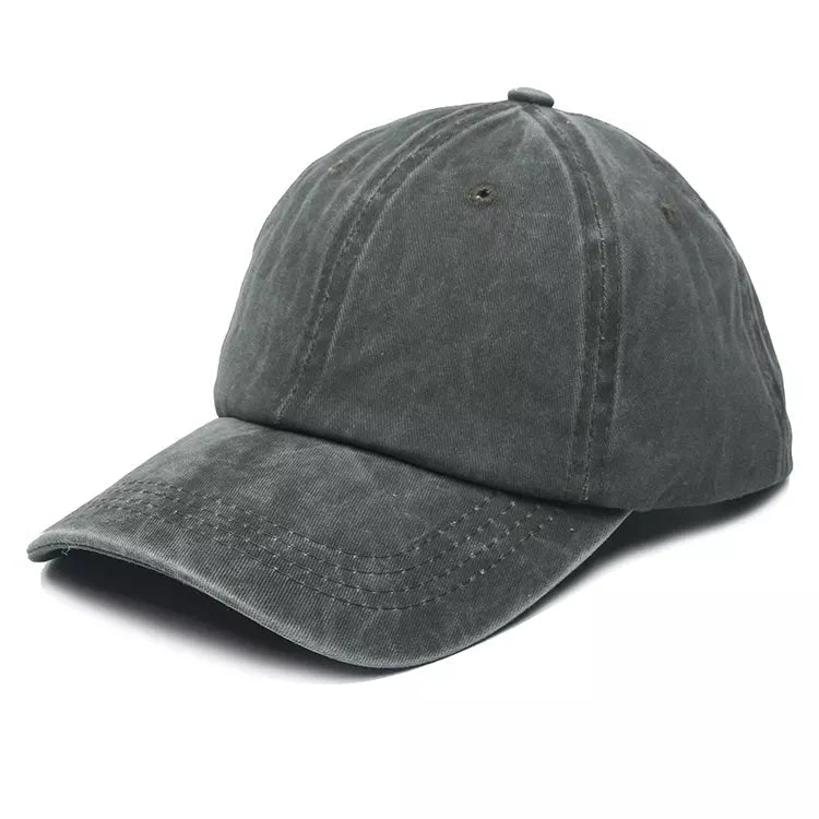 Hazy Blue Luca Unisex Cotton Sports Cap - Image 7