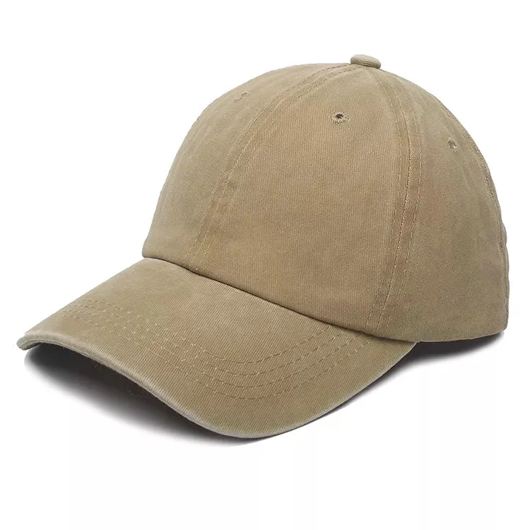 Hazy Blue Luca Unisex Cotton Sports Cap - Image 8