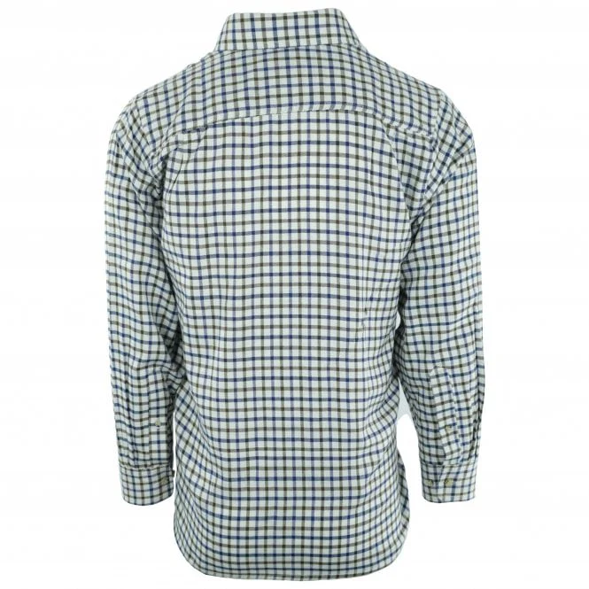 Hazy Blue Mens Casual Country Check Long Sleeve Shirts - Image 11