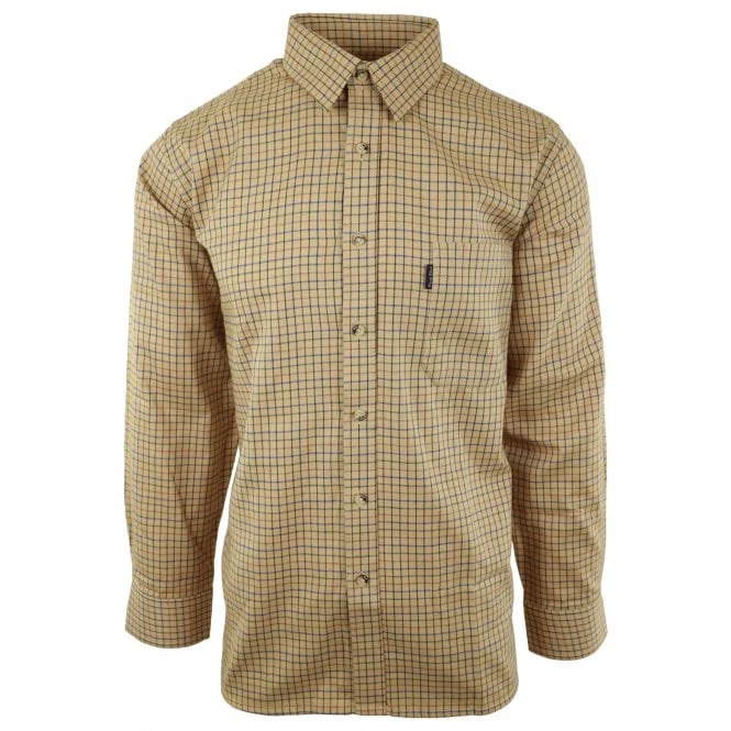 Hazy Blue Mens Casual Country Check Long Sleeve Shirts - Image 6