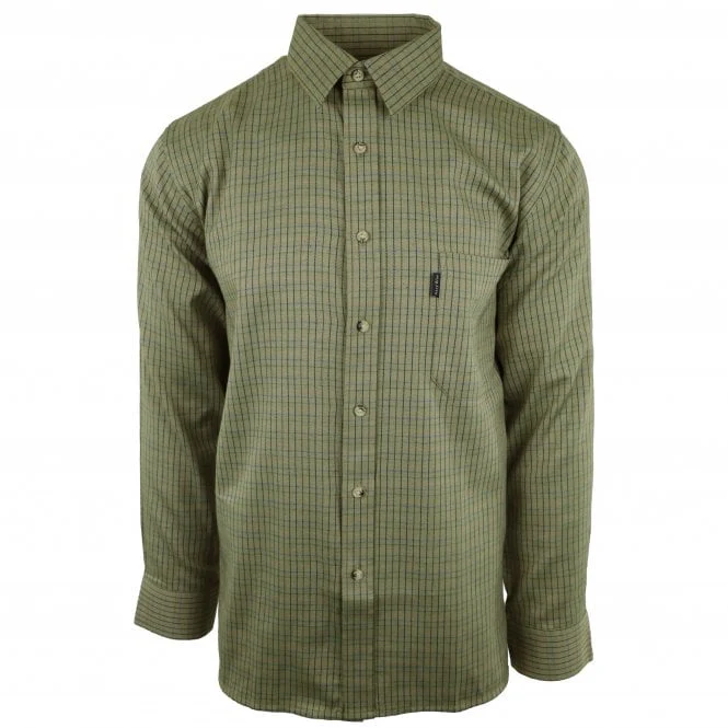 Hazy Blue Mens Casual Country Check Long Sleeve Shirts - Image 8