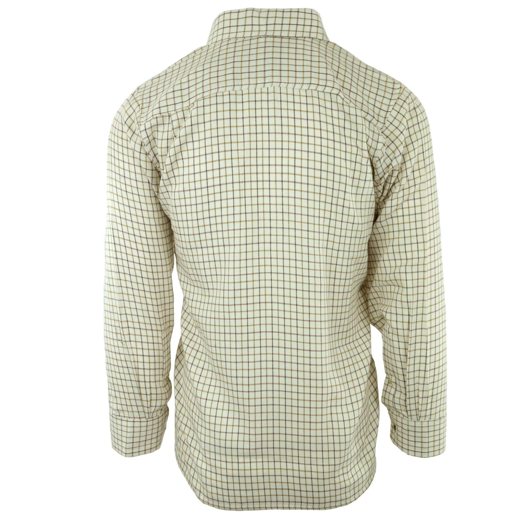 Hazy Blue Mens Long Sleeve Country Check Shirt - Fleece Lined - Image 16