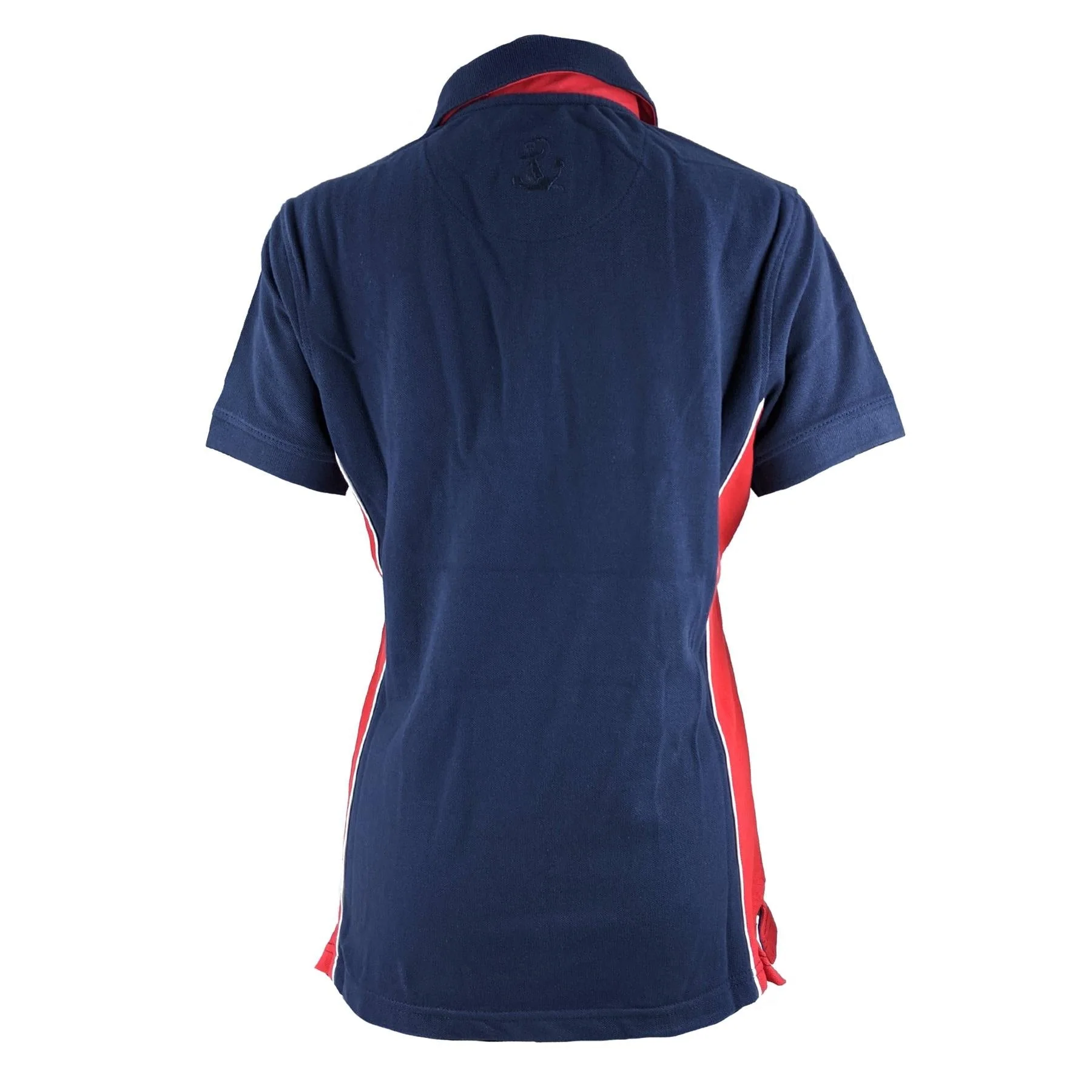 Hazy Blue Womens Short Sleeve Polo Shirt - Mia II - Image 5
