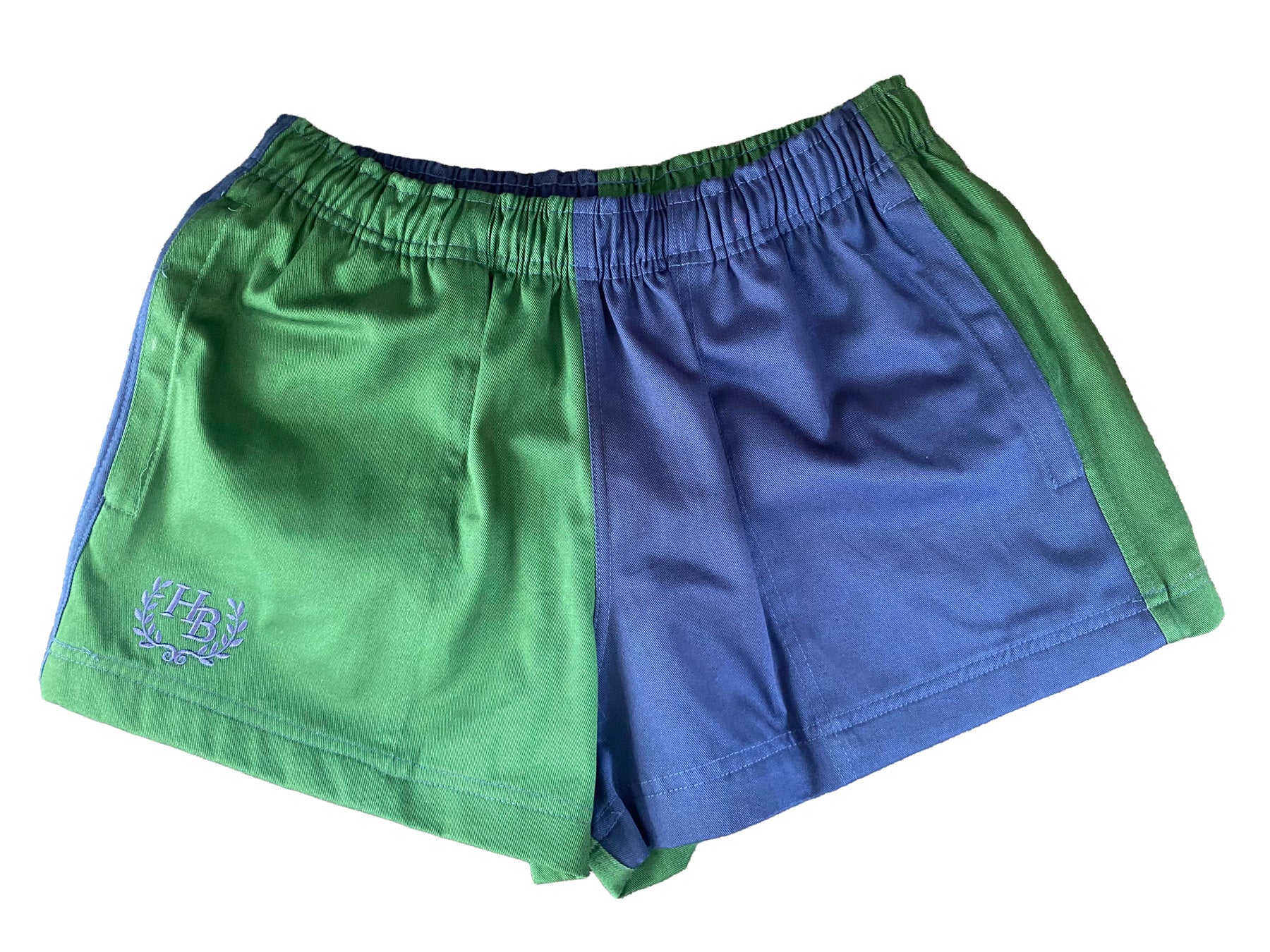 Hazy Blue Nelson Colour Block Shorts - Unisex - Image 19