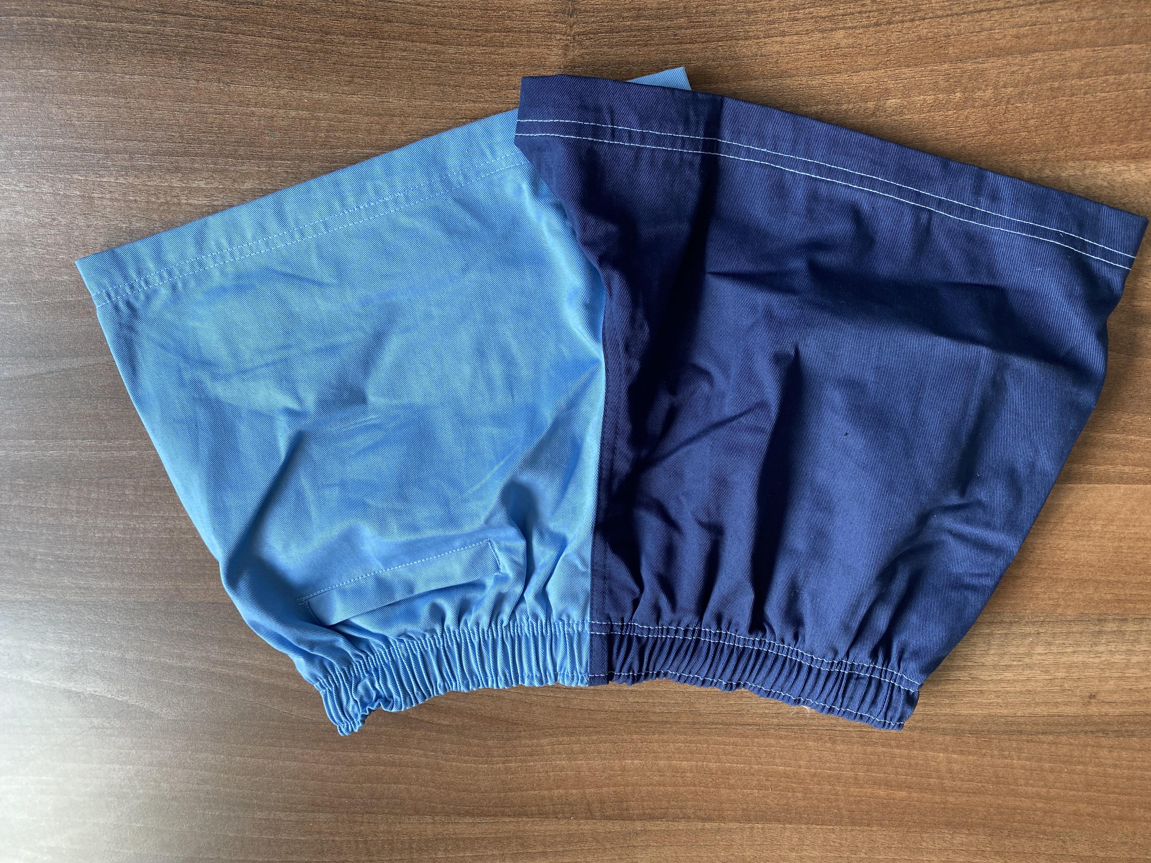 Hazy Blue Nelson Colour Block Shorts - Unisex - Image 27