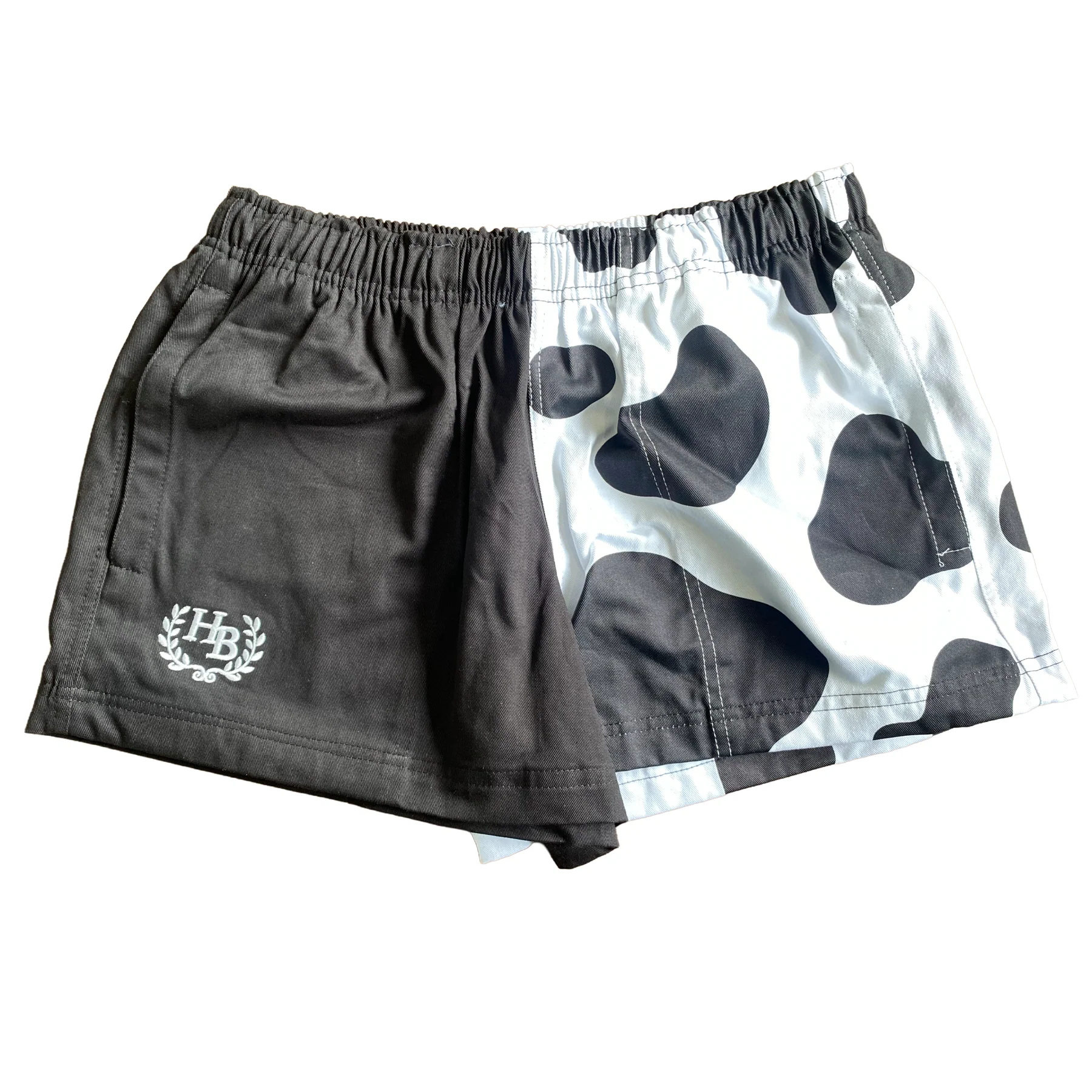 Hazy Blue Nelson Colour Block Shorts - Unisex - Image 34