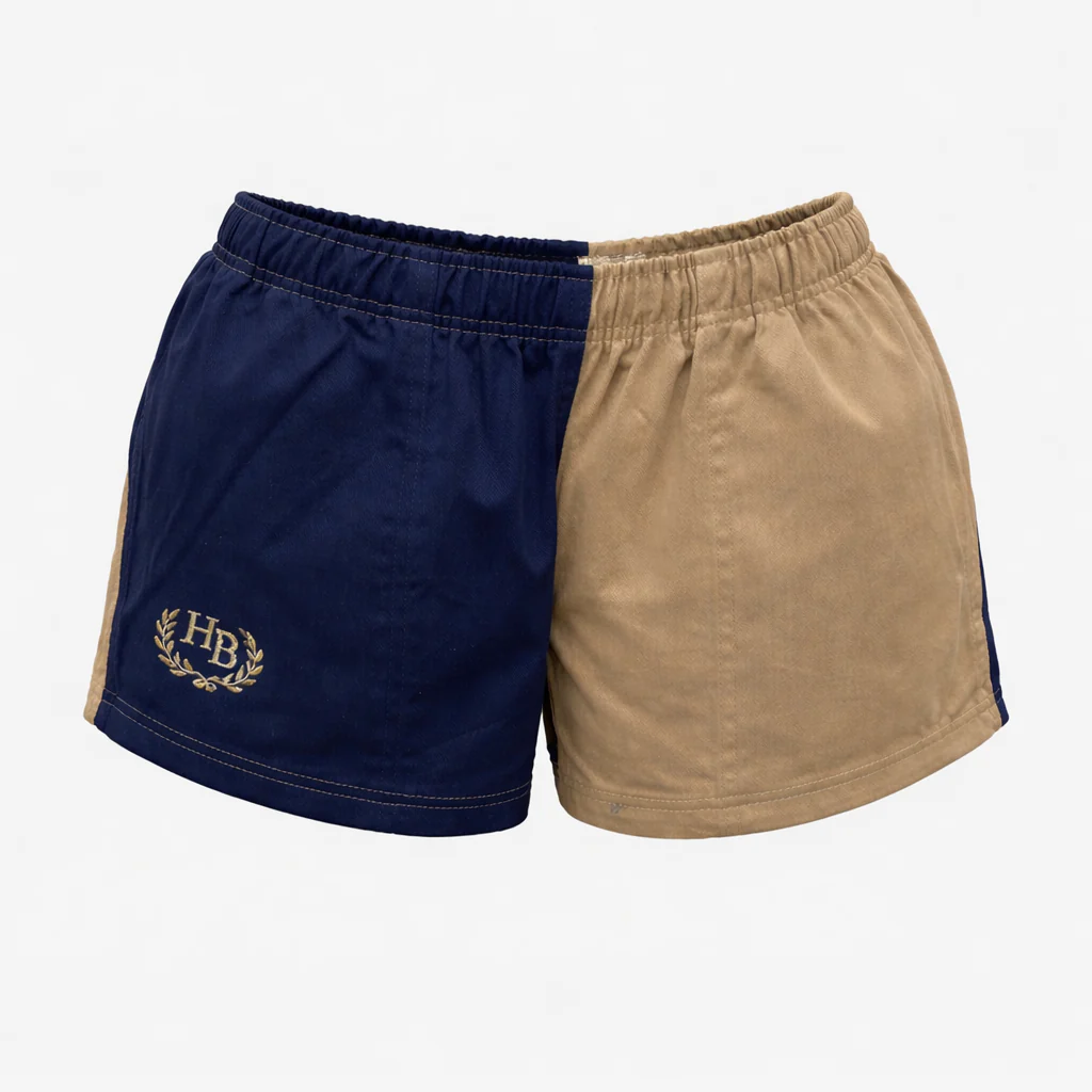 Hazy Blue Nelson Colour Block Shorts - Unisex - Image 46