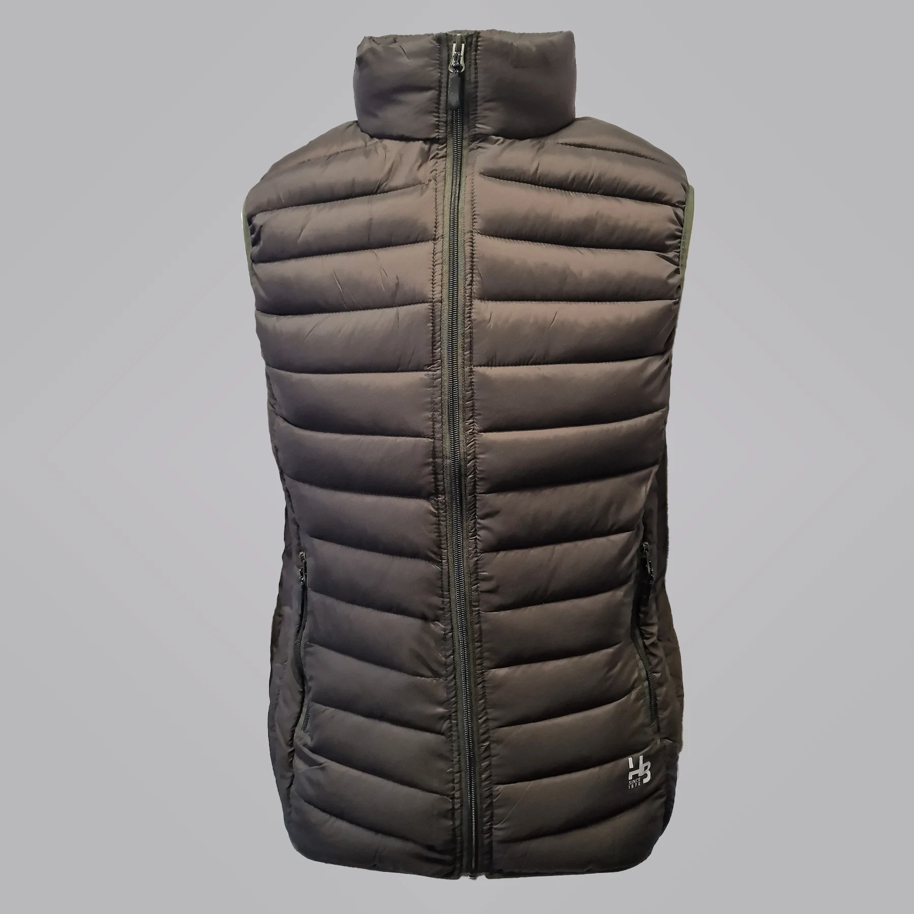 Hazy Blue Padded Polar Insulated Mens Bodywarmer Gilet - Image 6