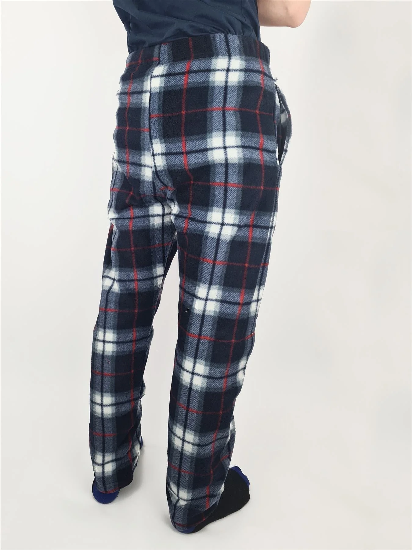 Hazy Blue Paxton Mens Fleece Pyjamas Bottoms - Image 6