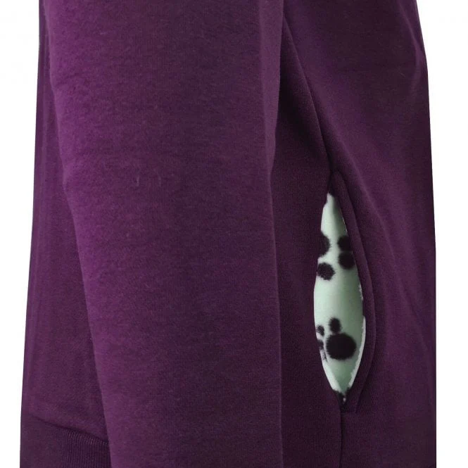 Hazy Blue Womens Hooded Sweatshirts -Scooby - My Dog Walk All Over Me - Scooby - Image 7