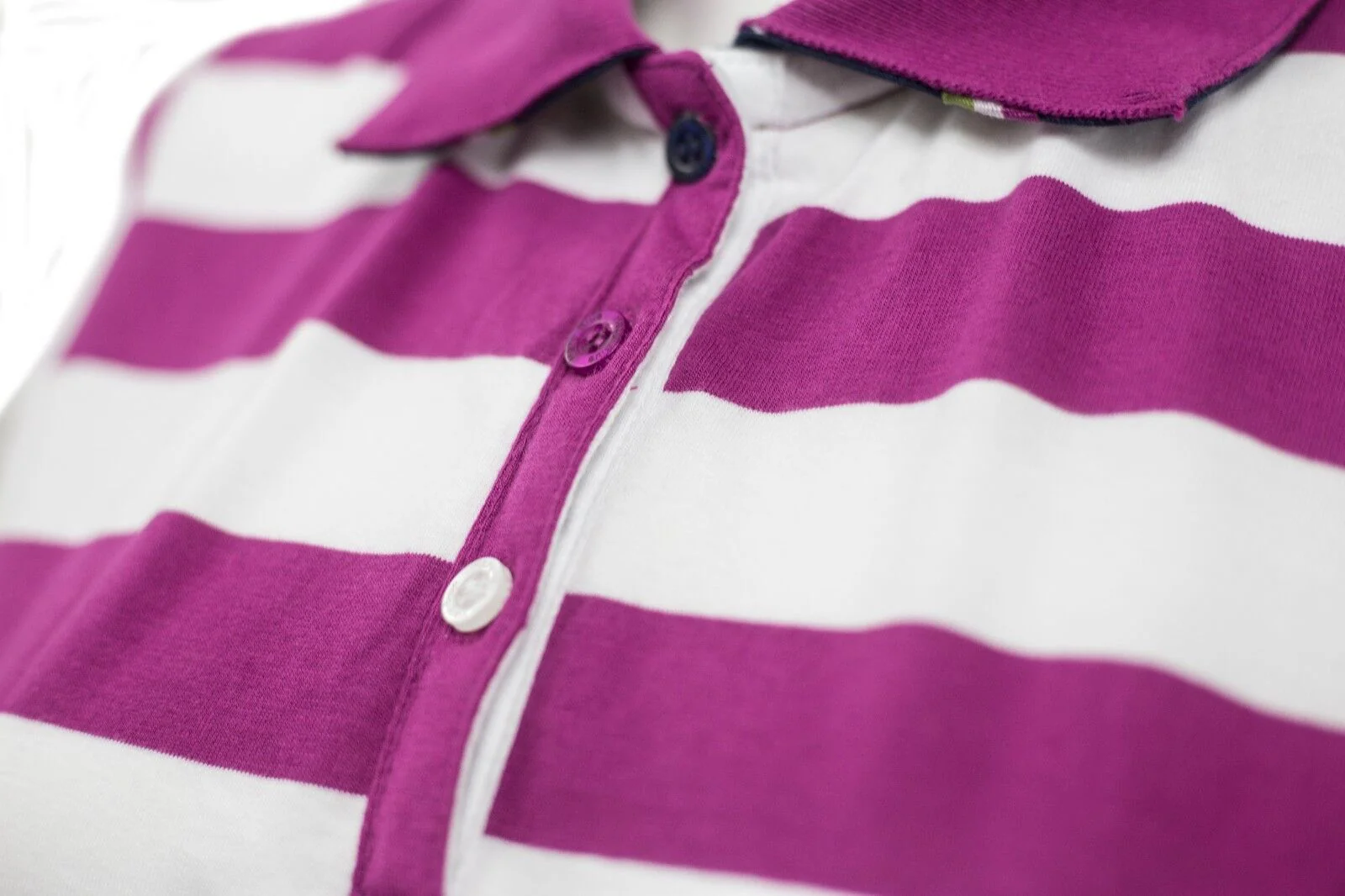 Hazy Blue Womens Short Sleeve Polo Shirt - Sienna - Image 8