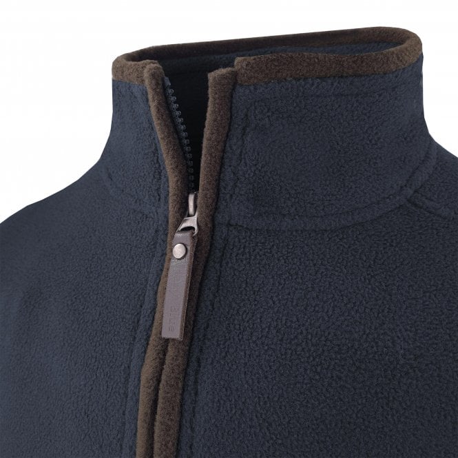 Hazy Blue Swann Mens Half Zip Fleece Pullover - Image 5