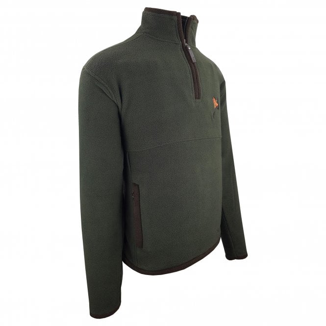 Hazy Blue Swann Mens Half Zip Fleece Pullover - Image 8