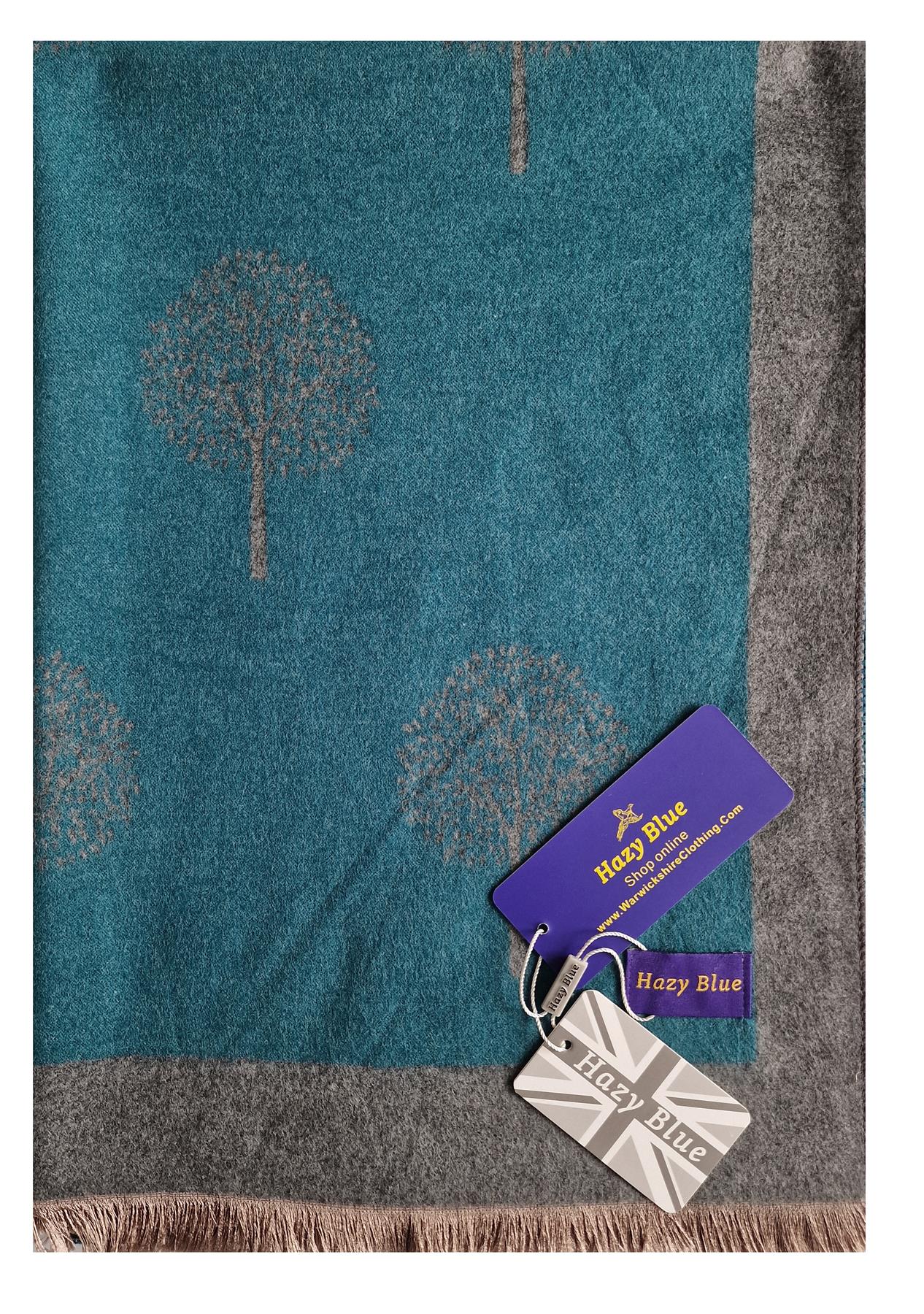 Hazy Blue Tree Of Life Scarfs - Image 12