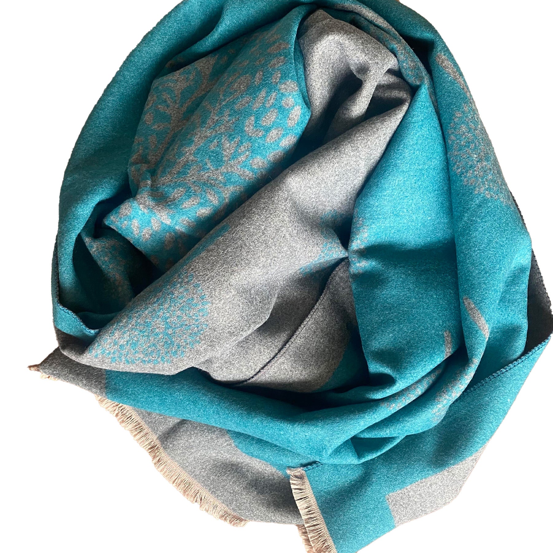 Hazy Blue Tree Of Life Scarfs - Image 22