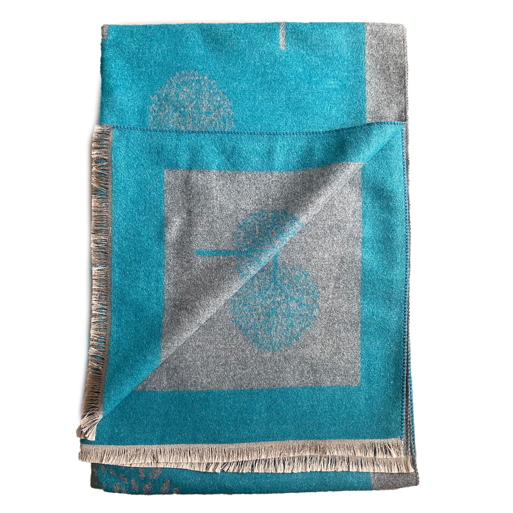 Hazy Blue Tree Of Life Scarfs - Image 23