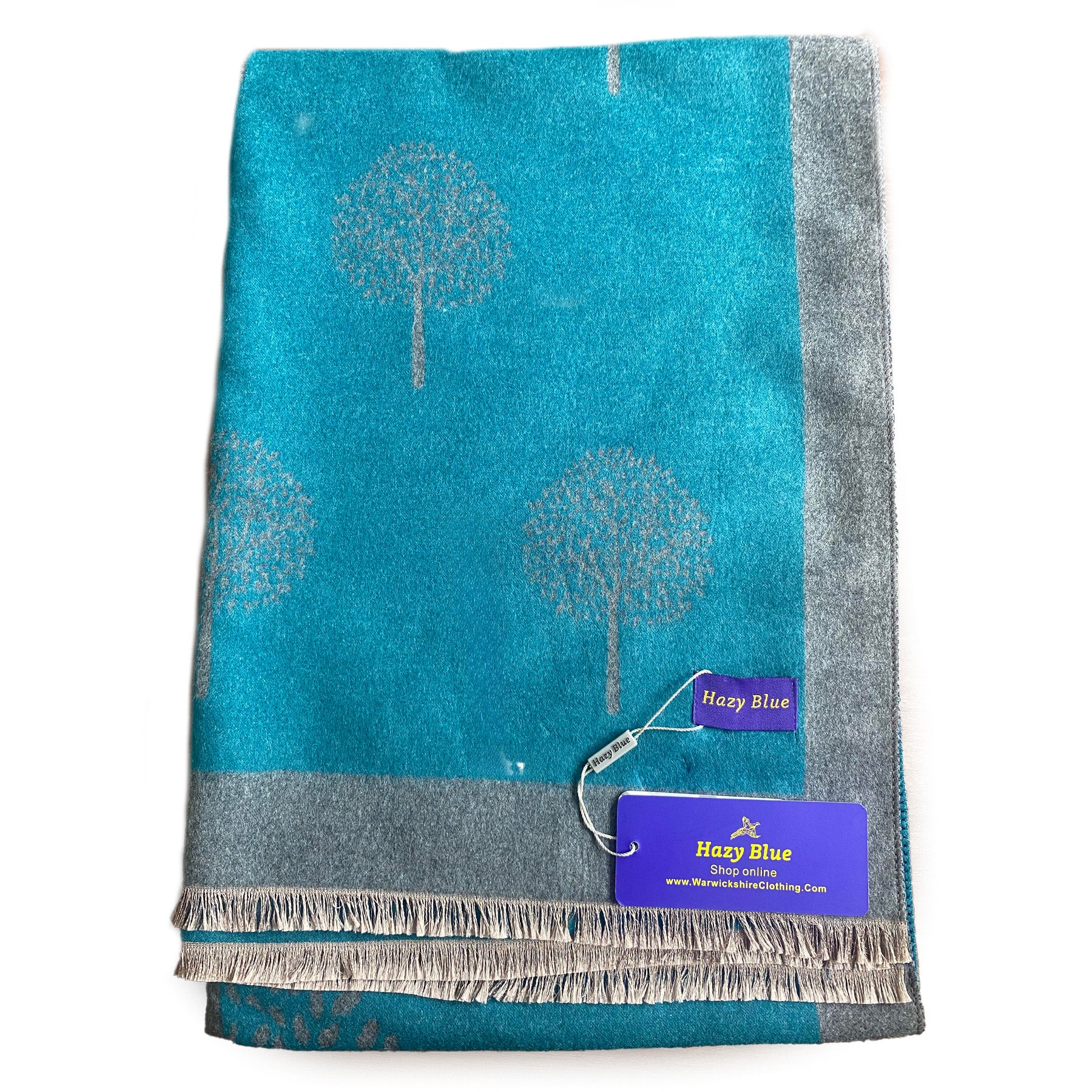 Hazy Blue Tree Of Life Scarfs - Image 24