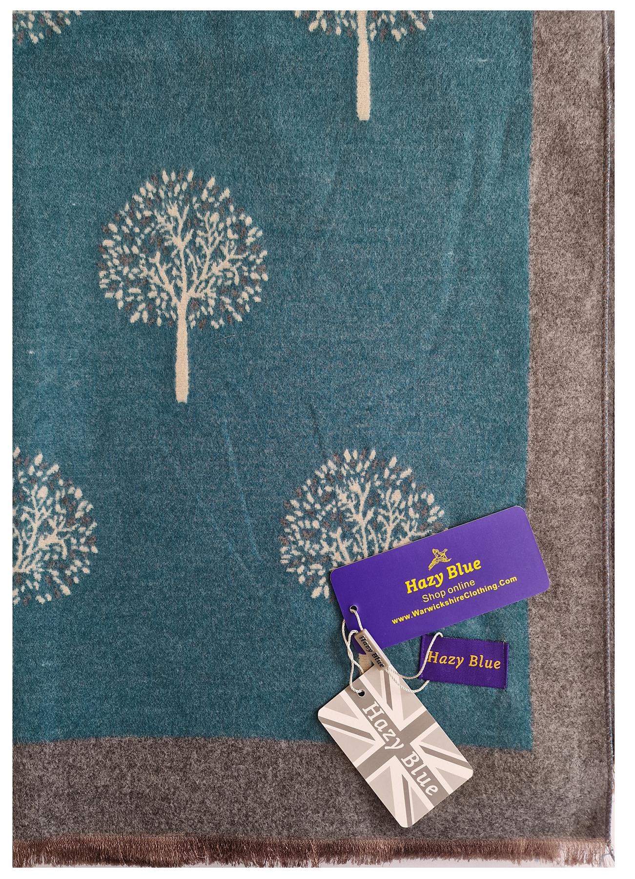 Hazy Blue Tree Of Life Scarfs - Image 9