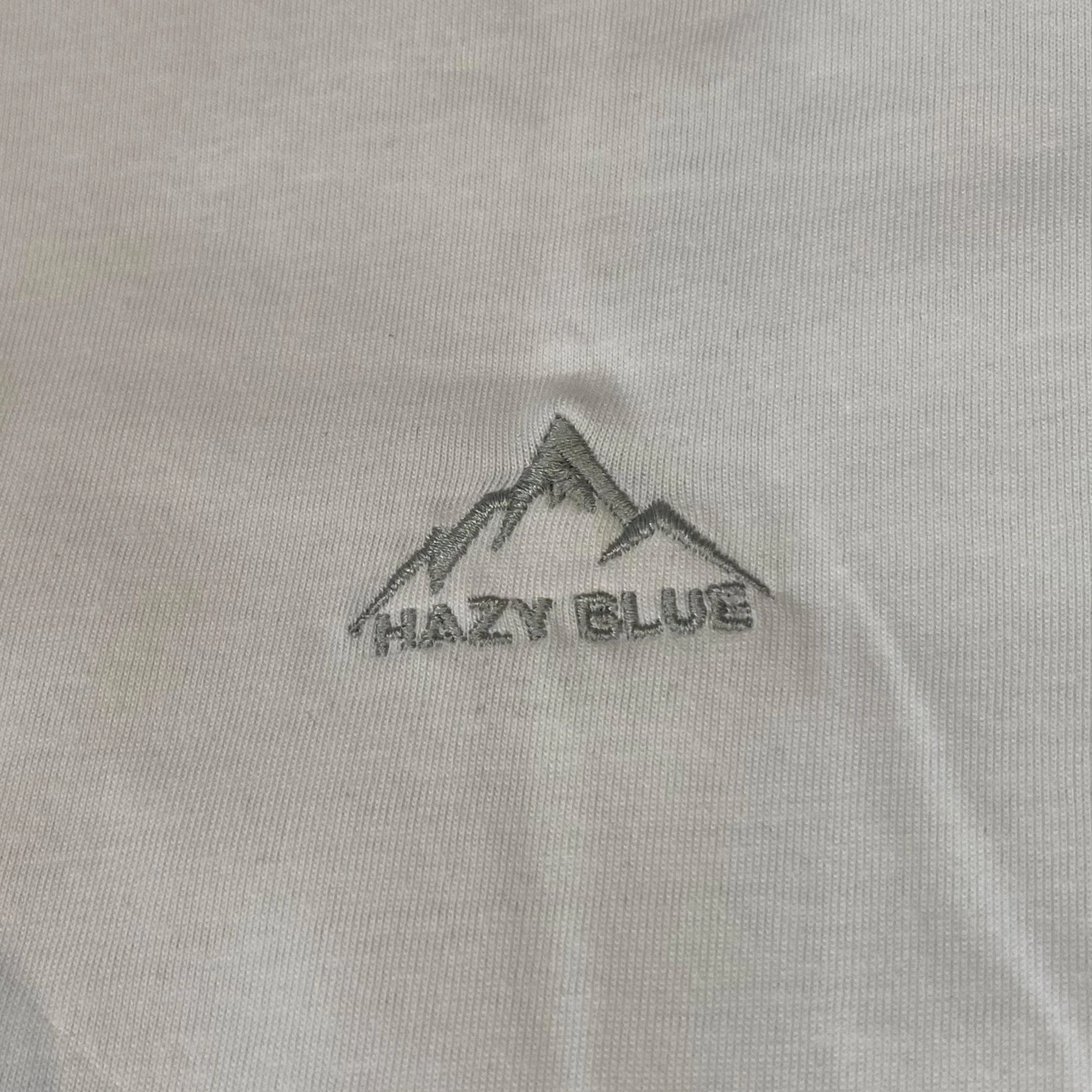 Hazy Blue Unisex Casual T-Shirts - Image 10
