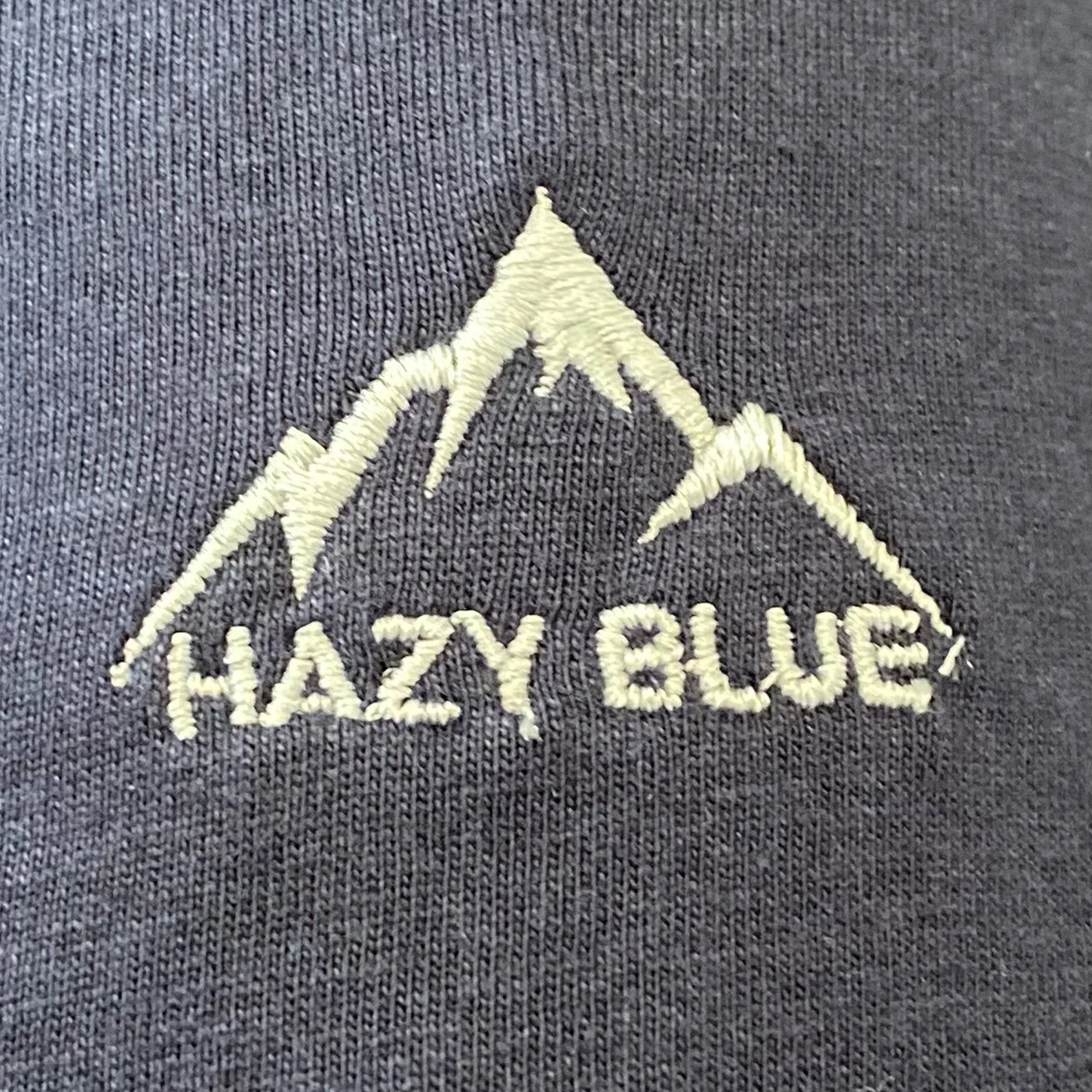 Hazy Blue Unisex Casual T-Shirts - Image 6