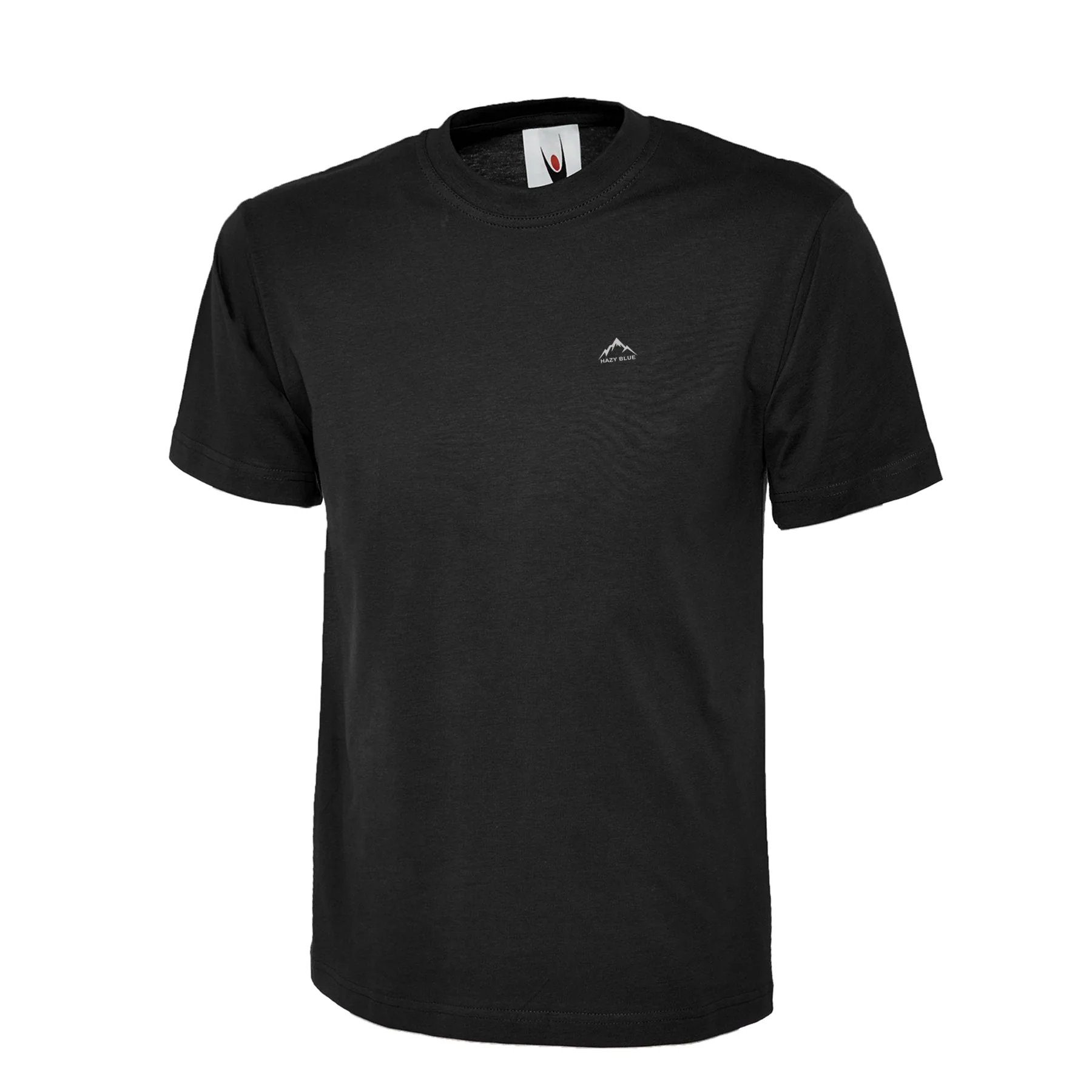 Hazy Blue Unisex Casual T-Shirts - Image 7