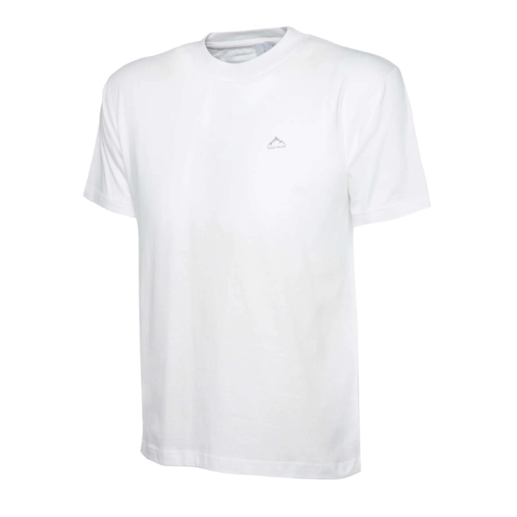 Hazy Blue Unisex Casual T-Shirts - Image 9