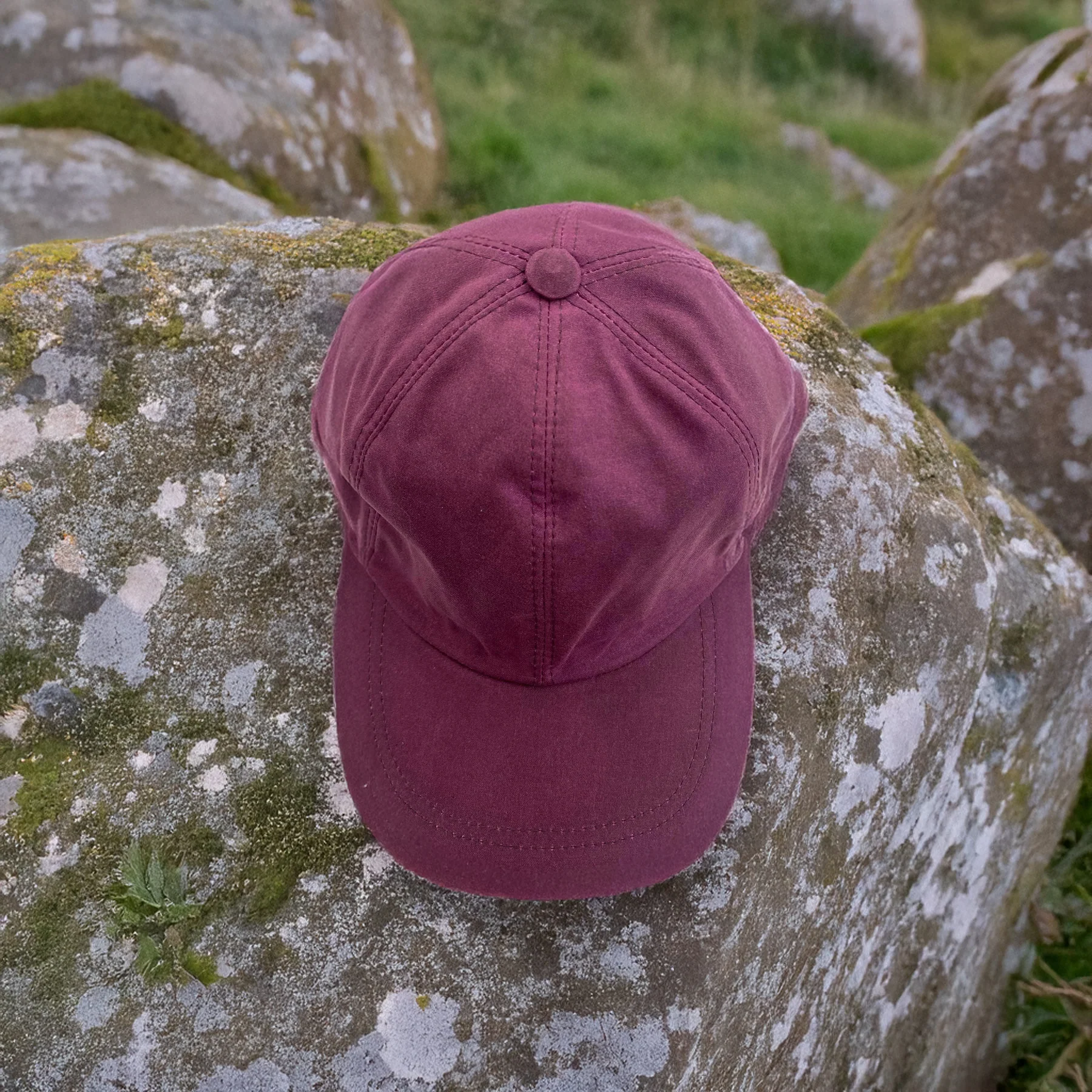 Hazy Blue Wax Unisex Cap – Timeless Style, All-Weather Comfort - Image 3