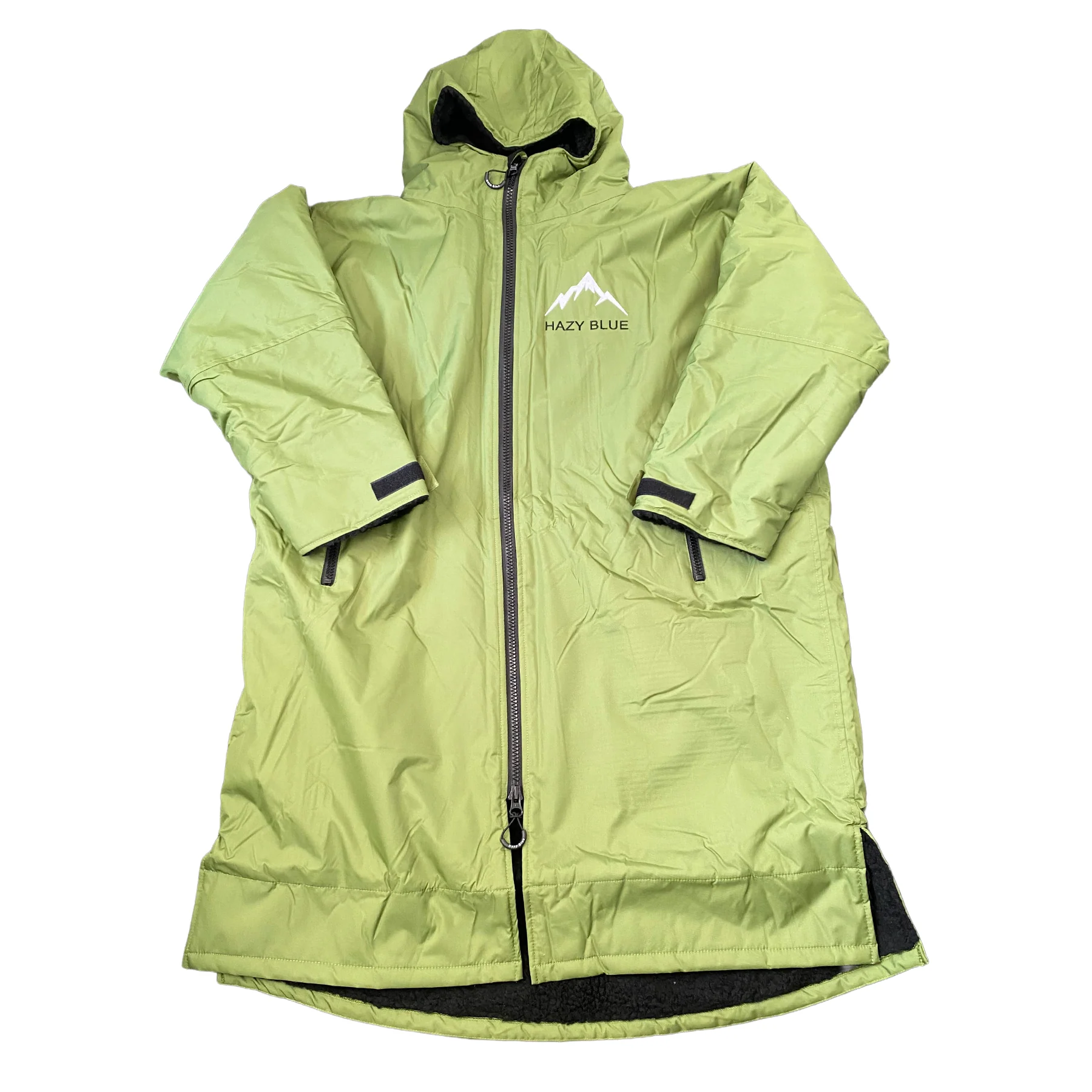 Hazy Blue Waterproof Adults All Weather Changing Robe - Newquay - Image 58