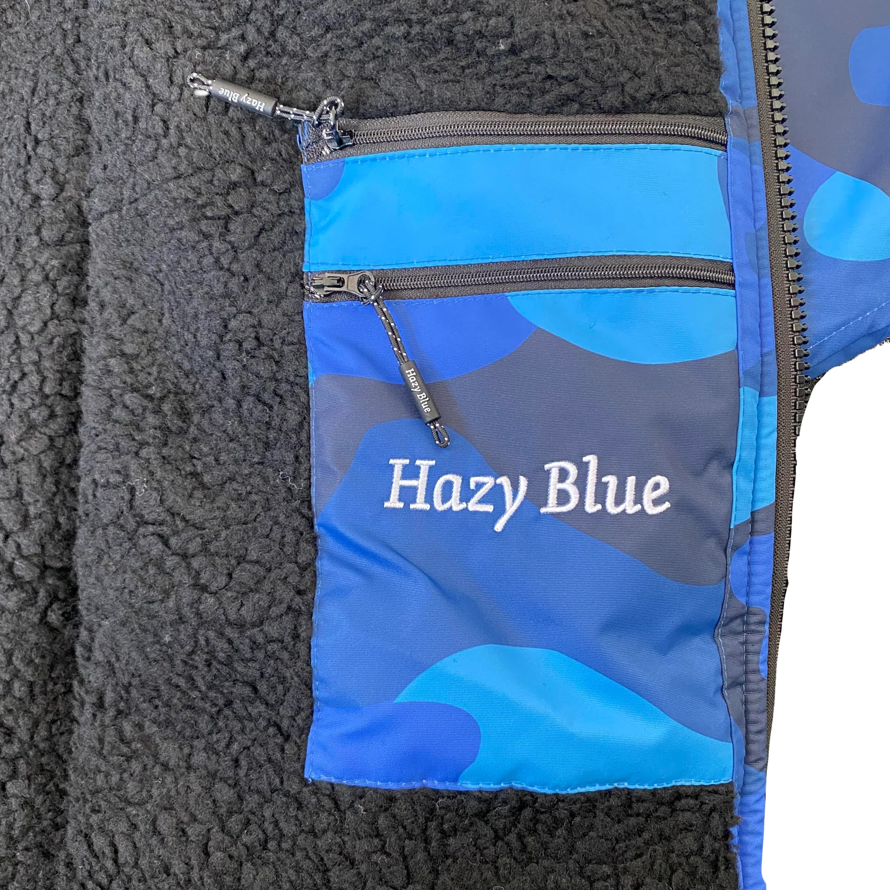 Hazy Blue Waterproof Adults All Weather Changing Robe - Newquay - Image 59