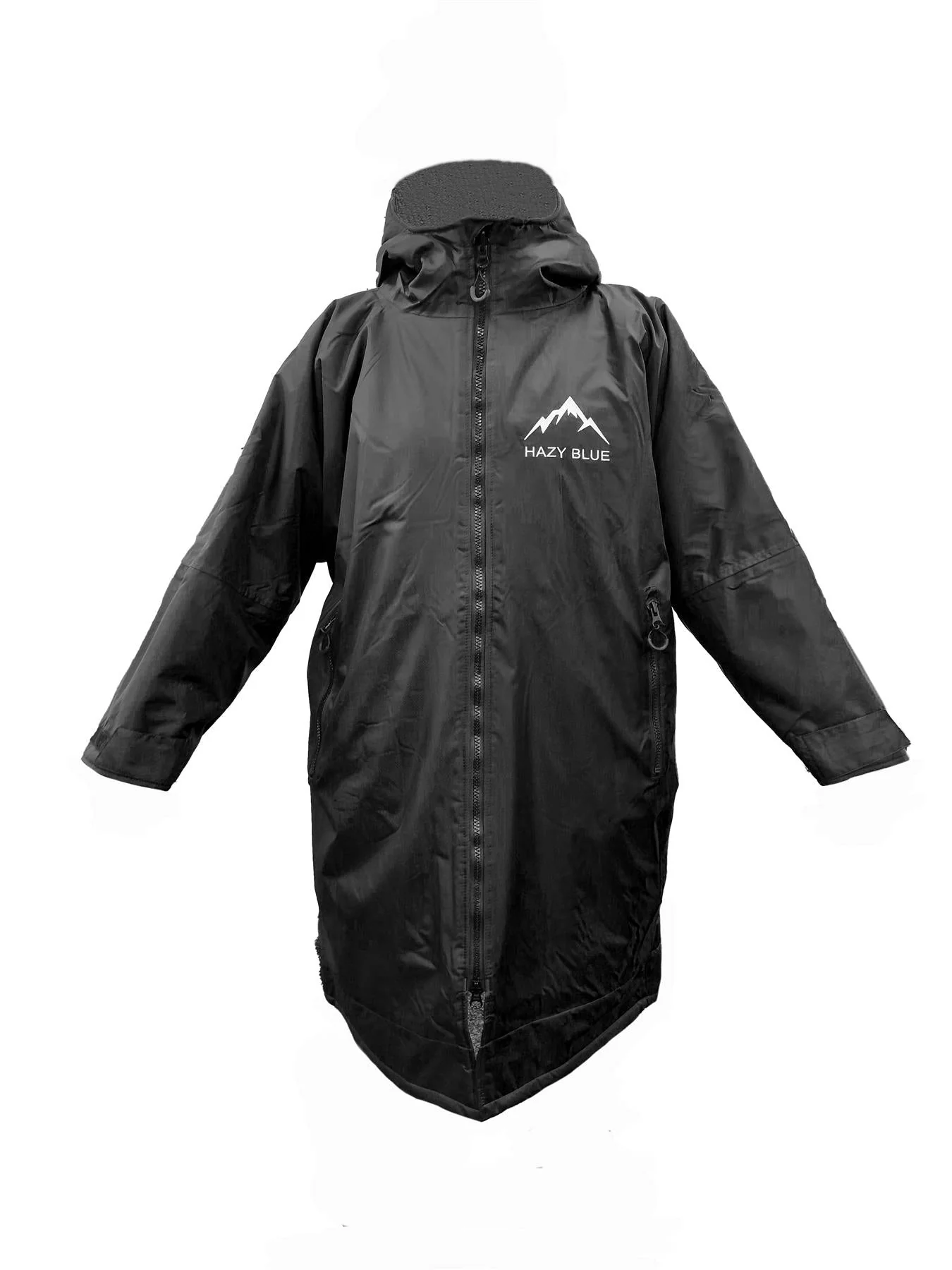 Hazy Blue Waterproof Kids All Weather Changing Robe - Image 5