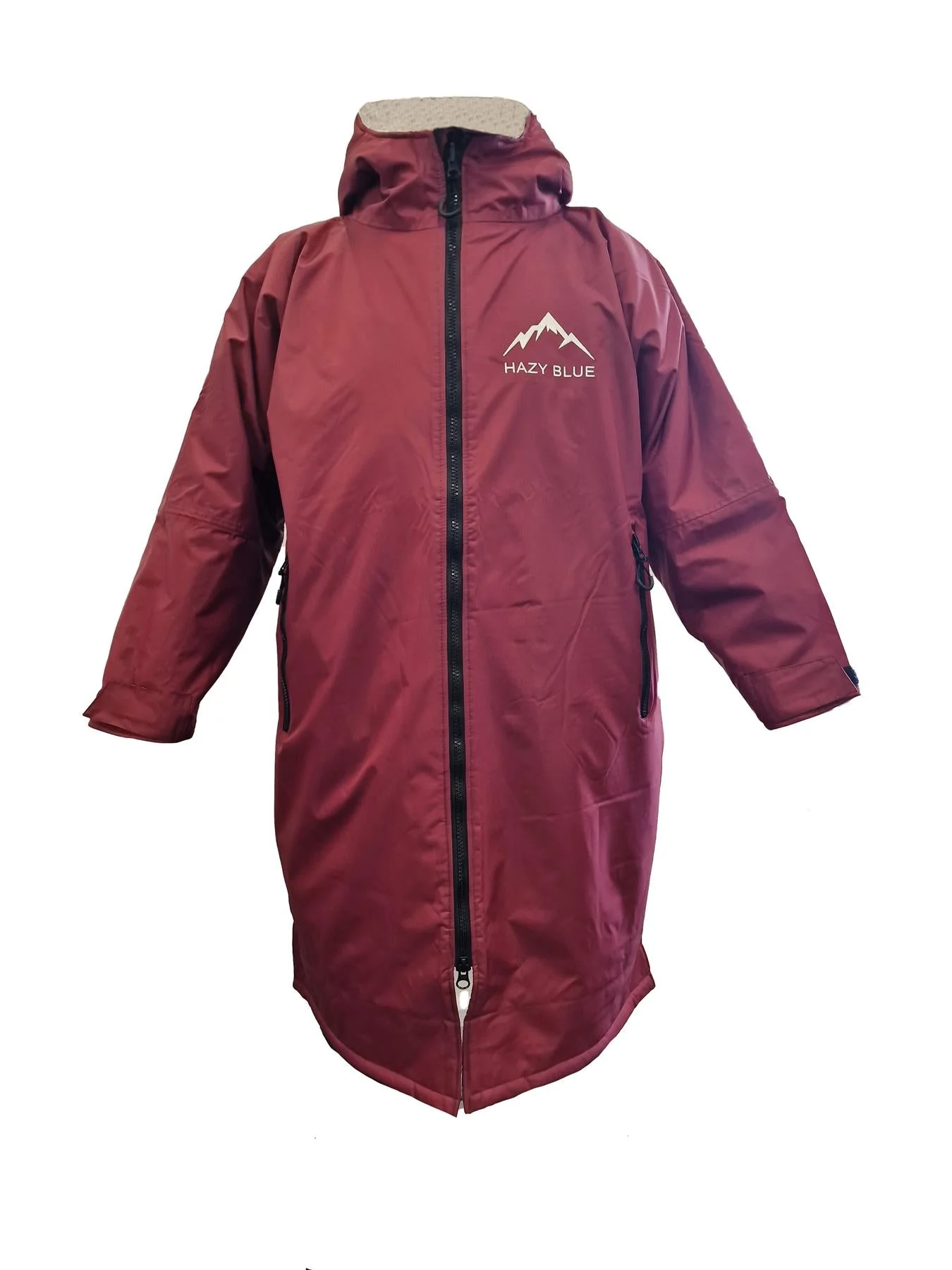 Hazy Blue Waterproof Kids All Weather Changing Robe - Image 7