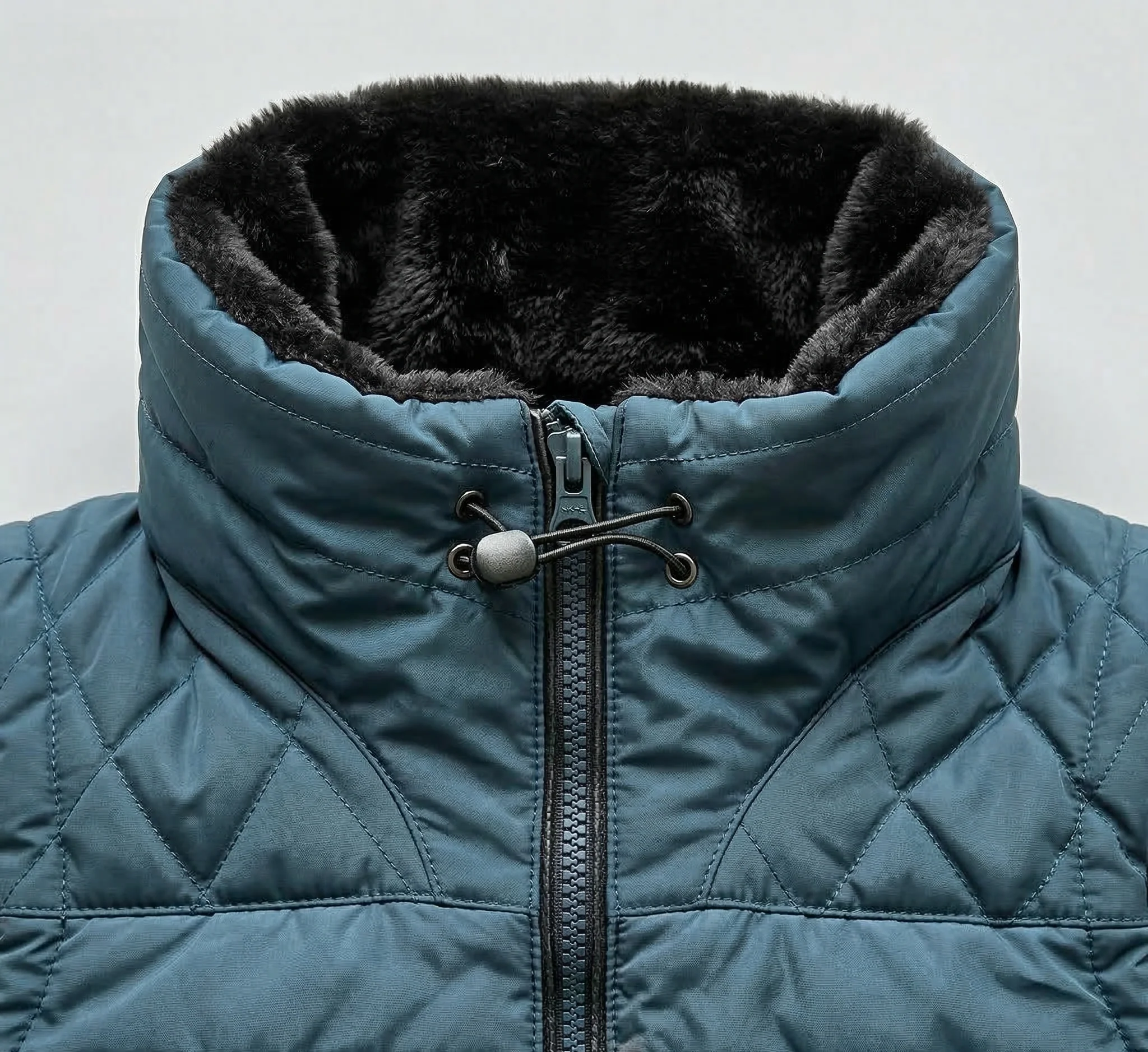Hazy Blue Womens Quilted Gilet Bodywarmer - Anusha - Image 12