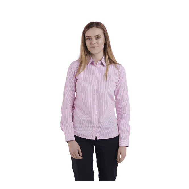 Hazy Blue Women's Cotton Long Sleeve Check Shirt - Kylie - Image 2