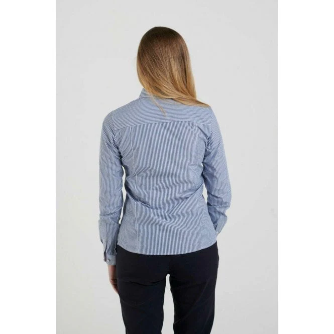 Hazy Blue Women's Cotton Long Sleeve Check Shirt - Romy - Image 2