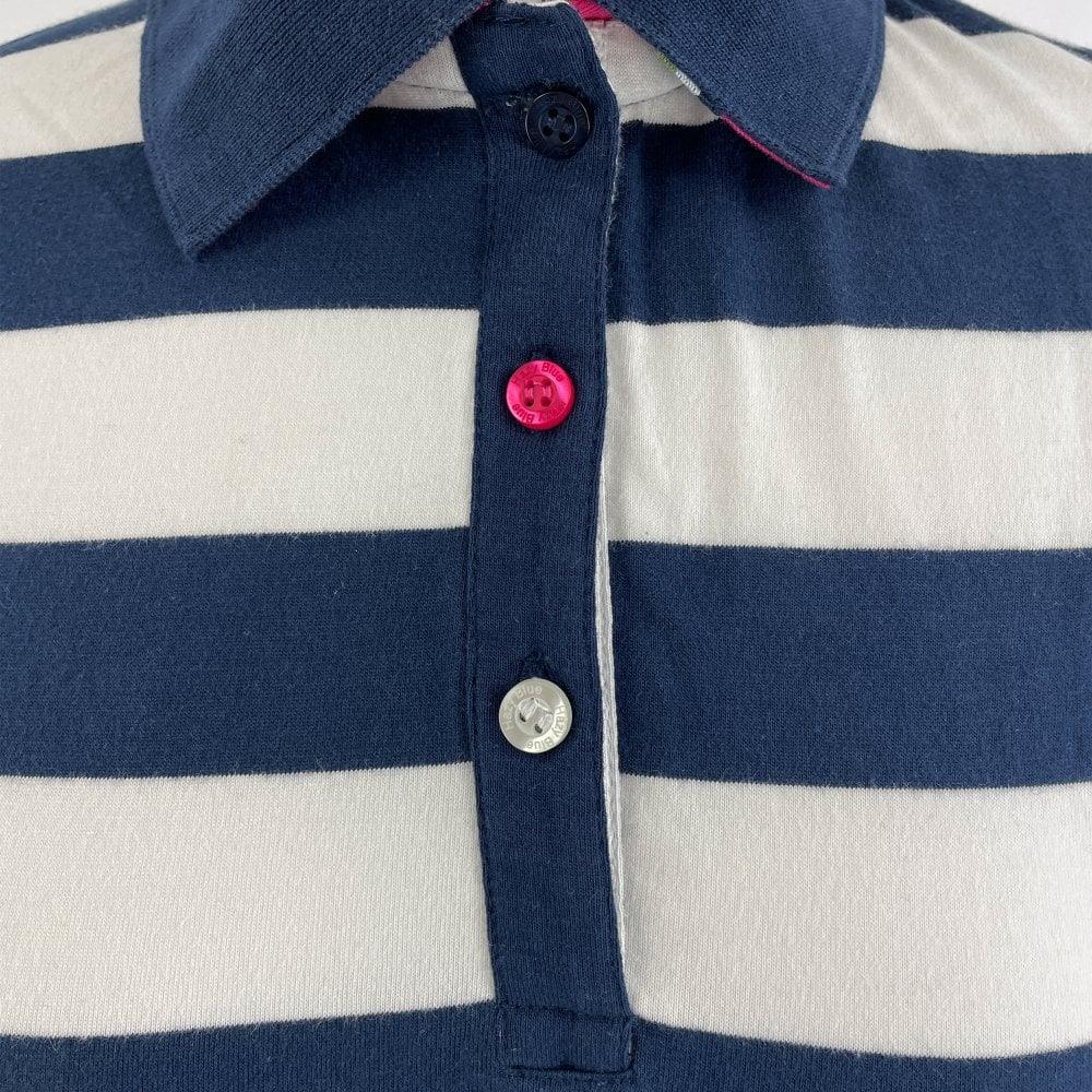 Hazy Blue Womens Sleeveless Polo Shirt - Minnie - Image 16