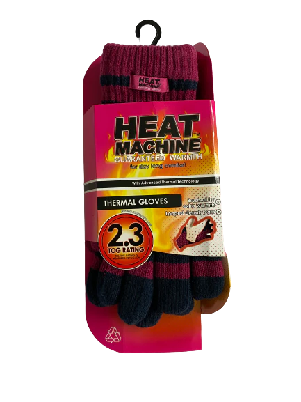 Heat Machine Ladies Thermal Insulated Gloves code 3066 - One Size - Image 2