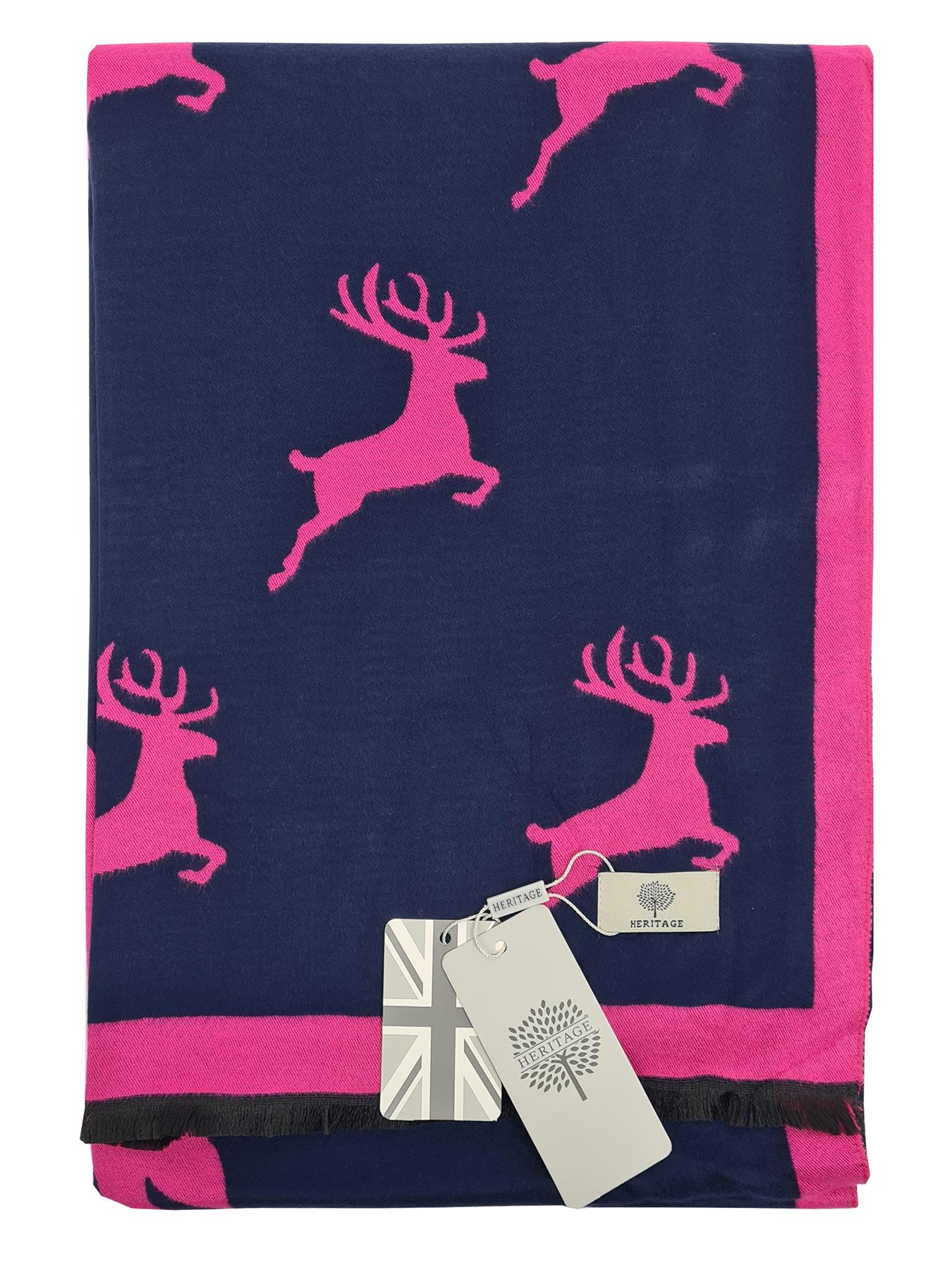 Hazy Blue New Heritage Collection Women's Scarves - STAG - Image 4