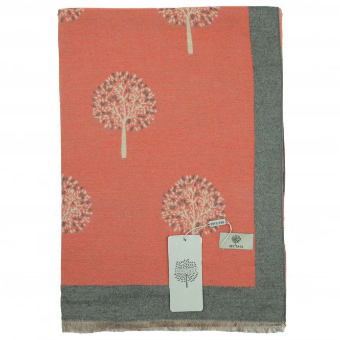 Heritage Scarf Women's Scarves Reversible - Tree of Life - Image 7