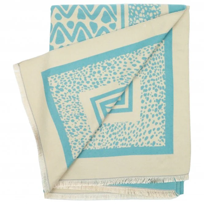 Heritage Scarf Women's Scarves Reversible - Waves - Image 7