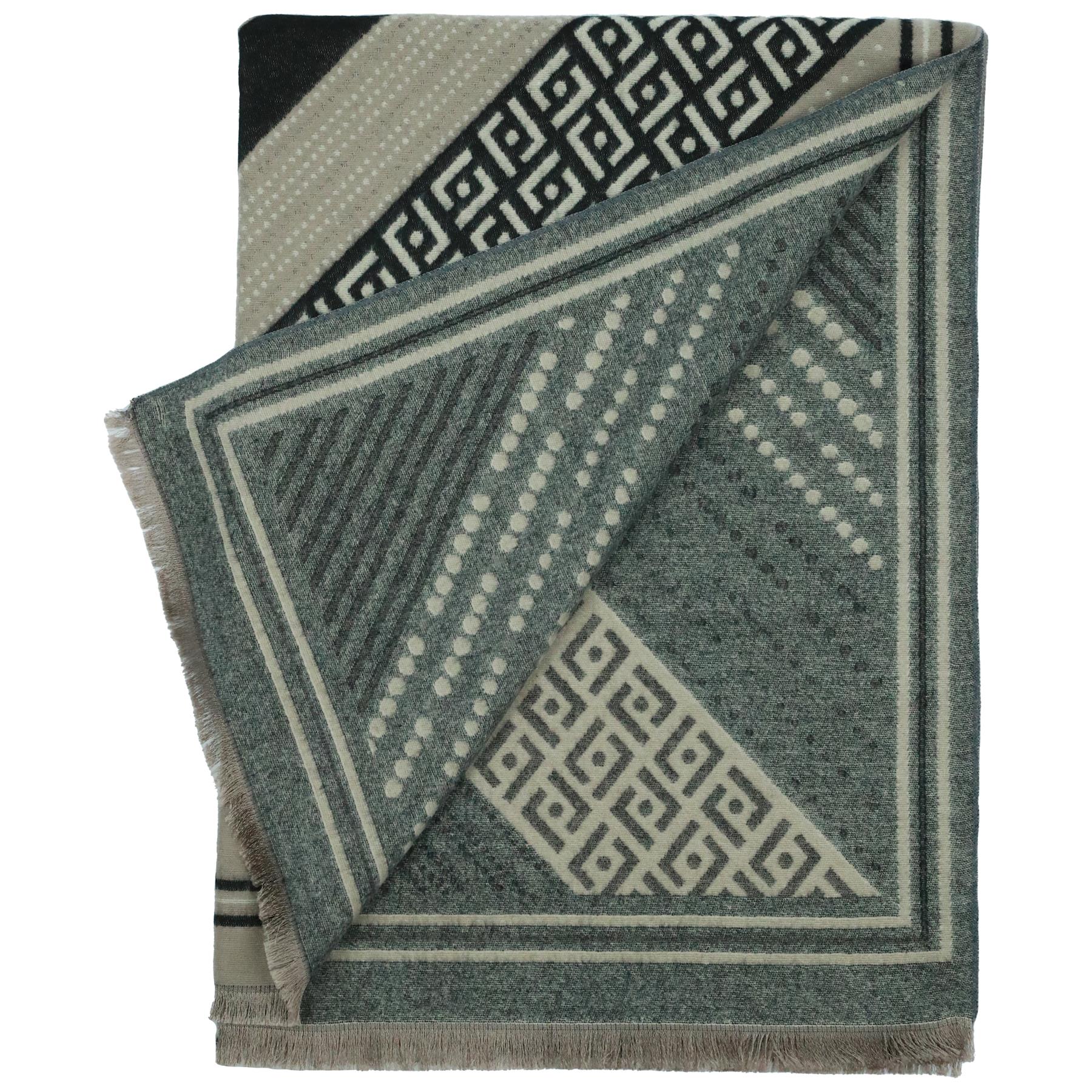 Heritage Warm Cashmere Pashmina Soft Feel Scarve - Aztec - Image 10