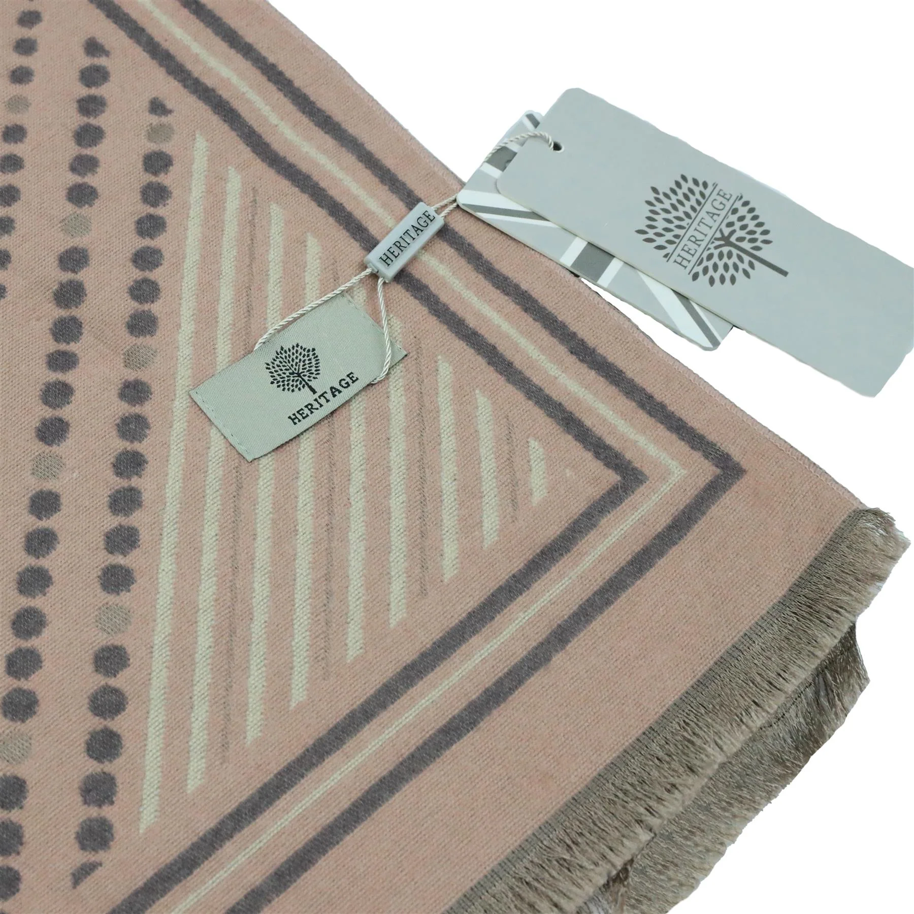 Heritage Warm Cashmere Pashmina Soft Feel Scarves - Leopard - Image 5
