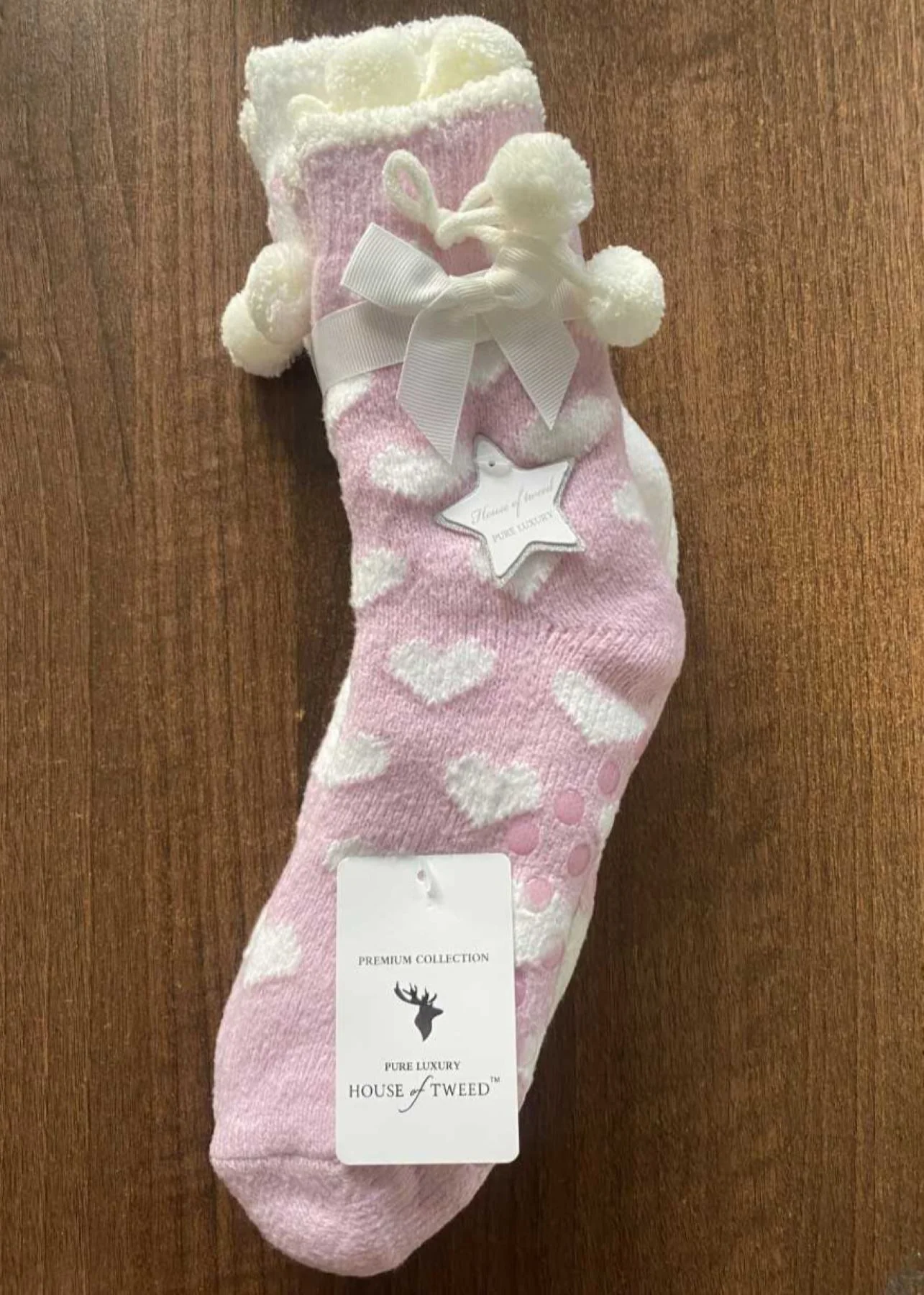 House of Tweed Ladies Fluffy Cosy Socks - 2 Pack One Size - Image 15
