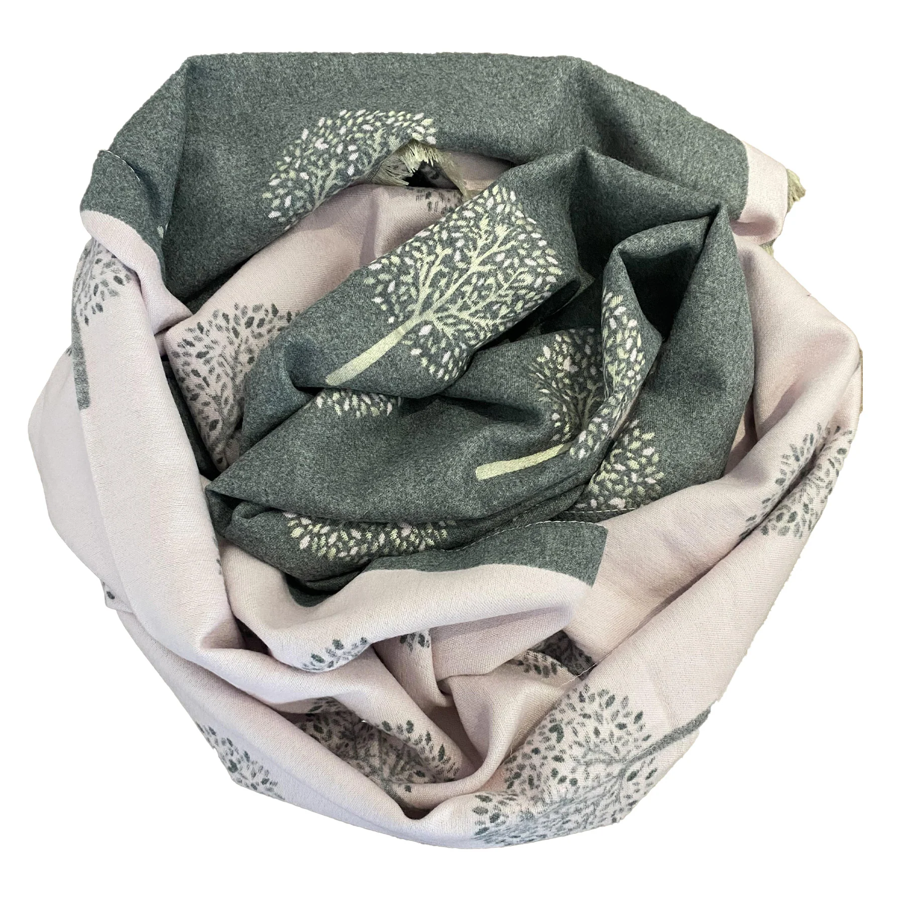 House of Tweed Ladies Tree of Life Scarf - Image 11