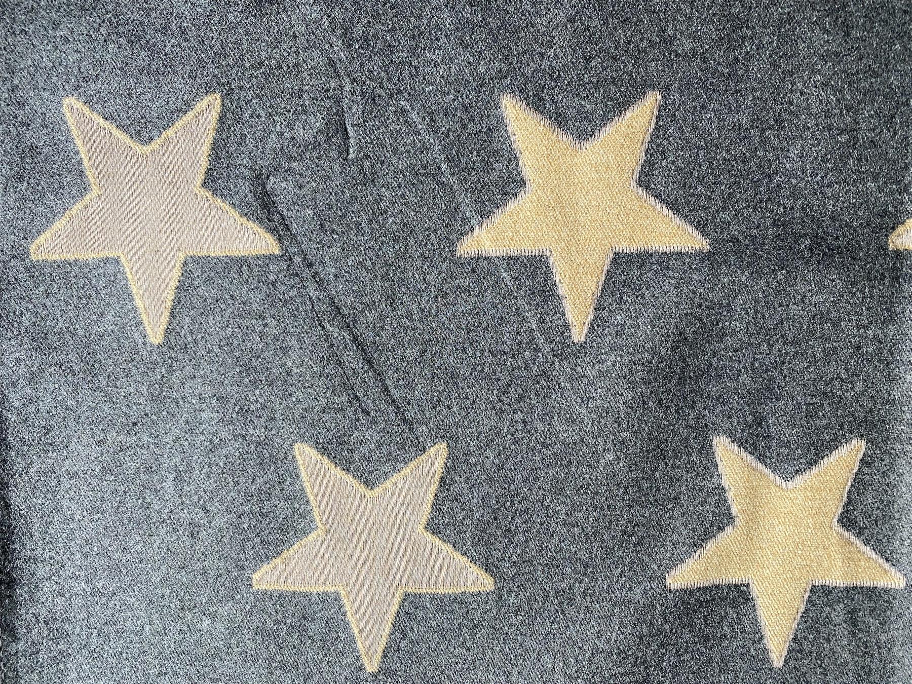 House of Tweed Ladies Womens Scarf - Stars - Image 6