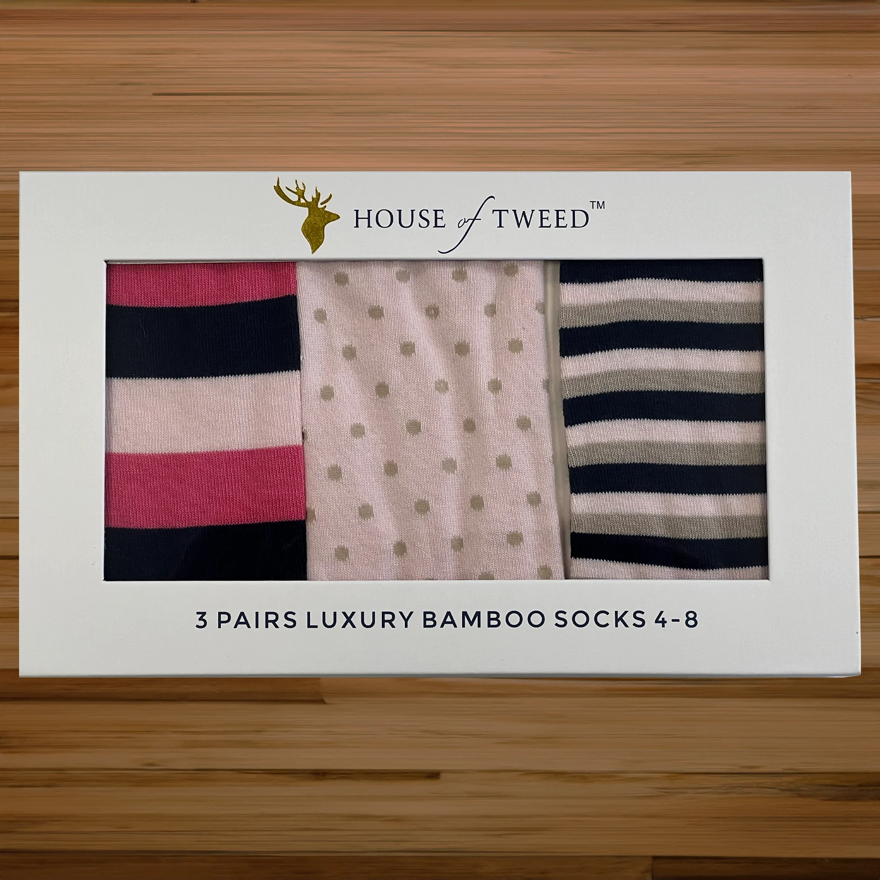 House of Tweed Luxury Womens Bamboo Socks | 3 Pairs - Image 10