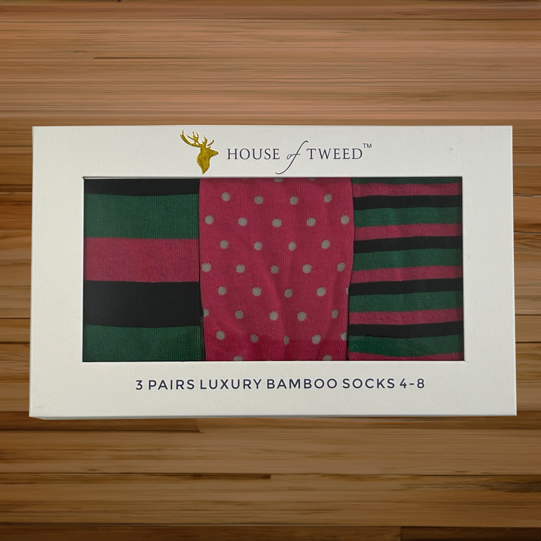 House of Tweed Luxury Womens Bamboo Socks | 3 Pairs - Image 11