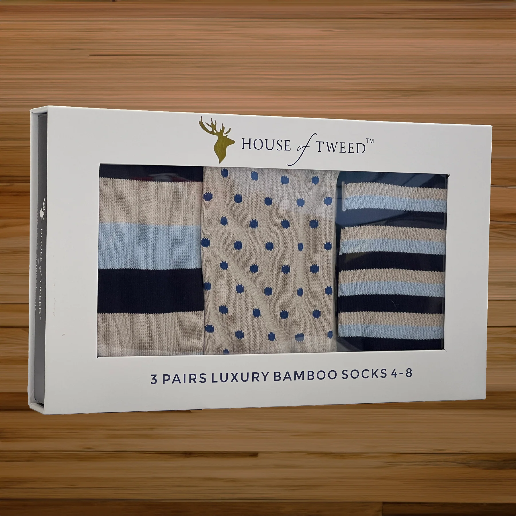 House of Tweed Luxury Womens Bamboo Socks | 3 Pairs - Image 12