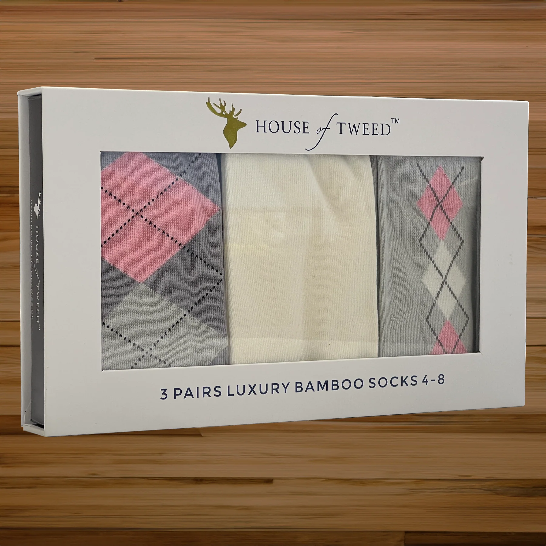 House of Tweed Luxury Womens Bamboo Socks | 3 Pairs - Image 16